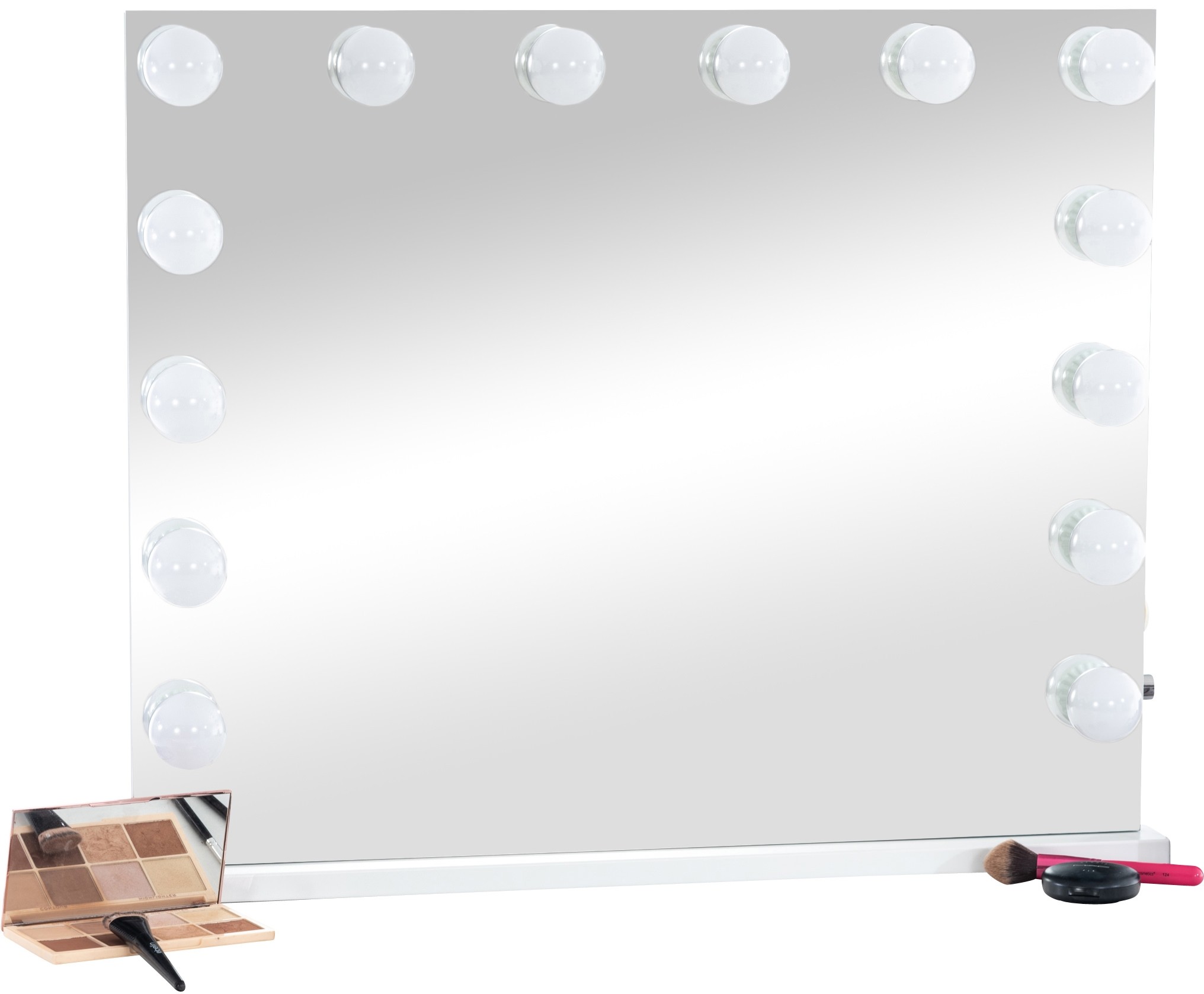 Miroir Led de Maquillage Palmdale avec lumière réglable et port USB