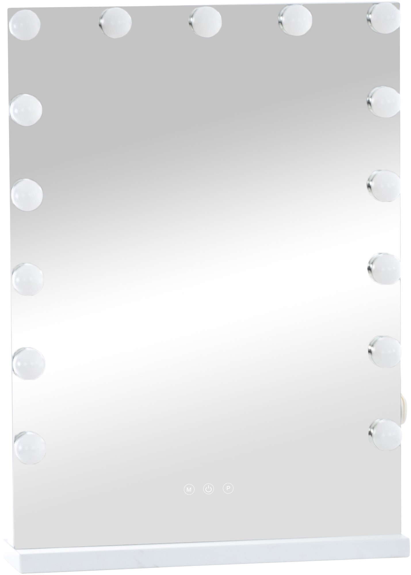 Miroir Led de Maquillage Murrieta avec lumière réglable et port USB