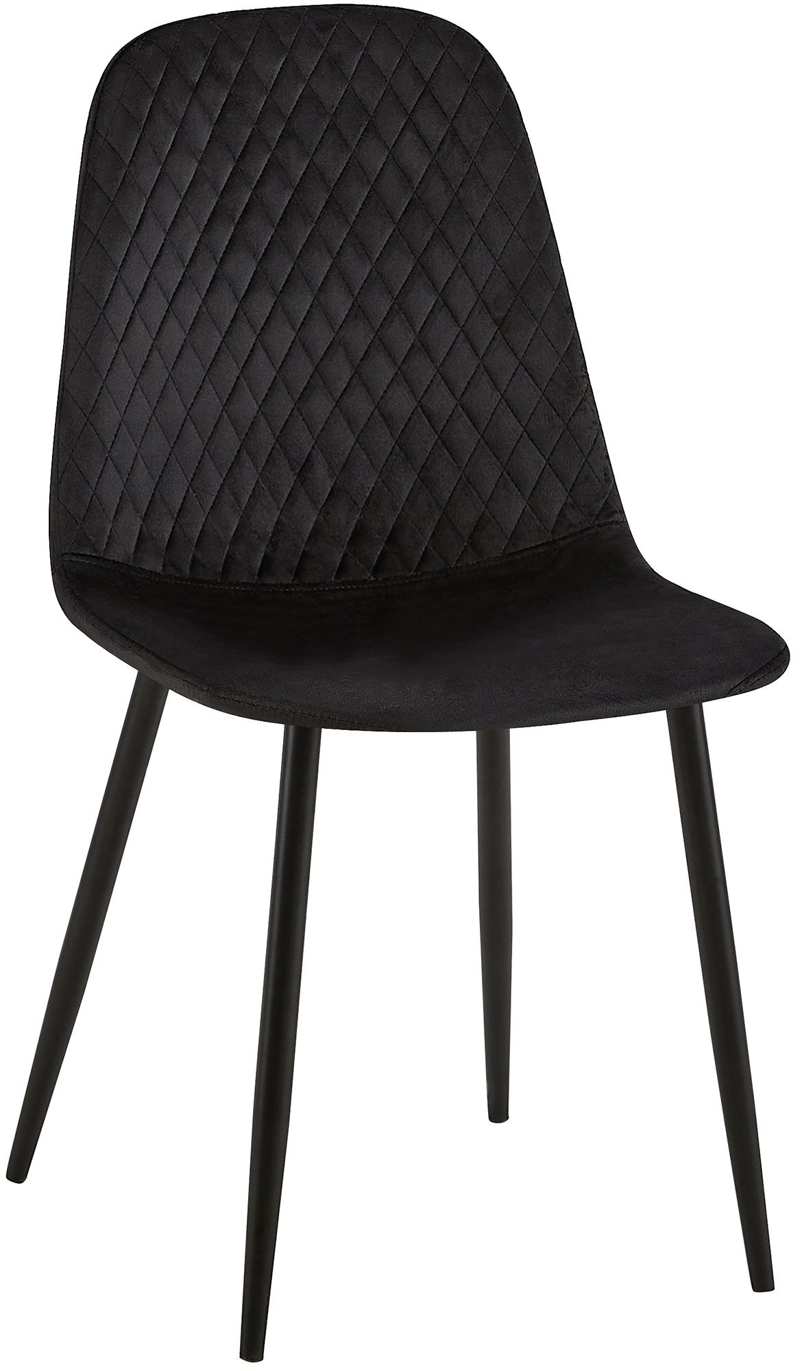 Chaise de salle à manger Giverny avec Piètement en métal noir