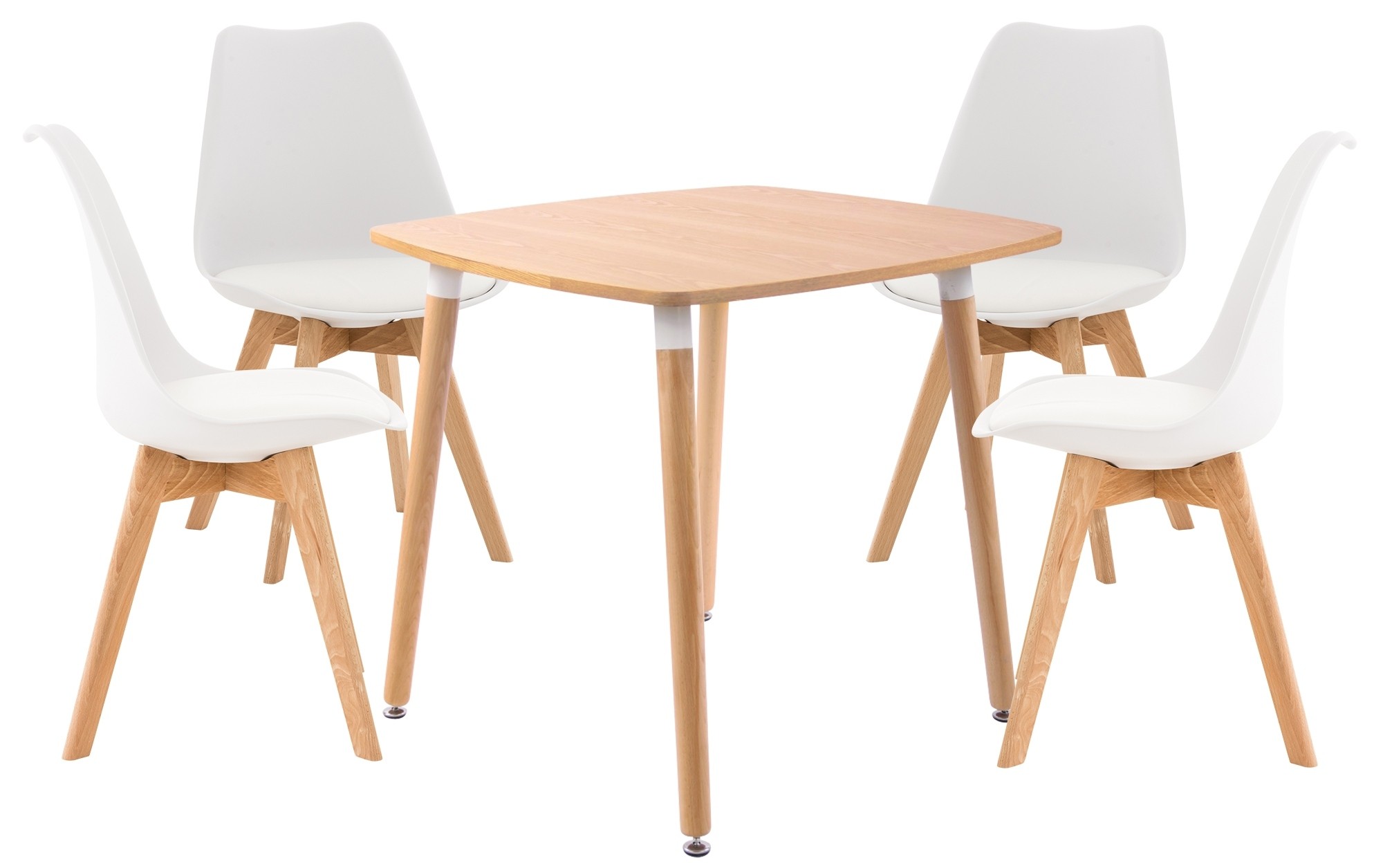 Ensemble de salle à manger Liborg avec 1 Table et 4 chaises