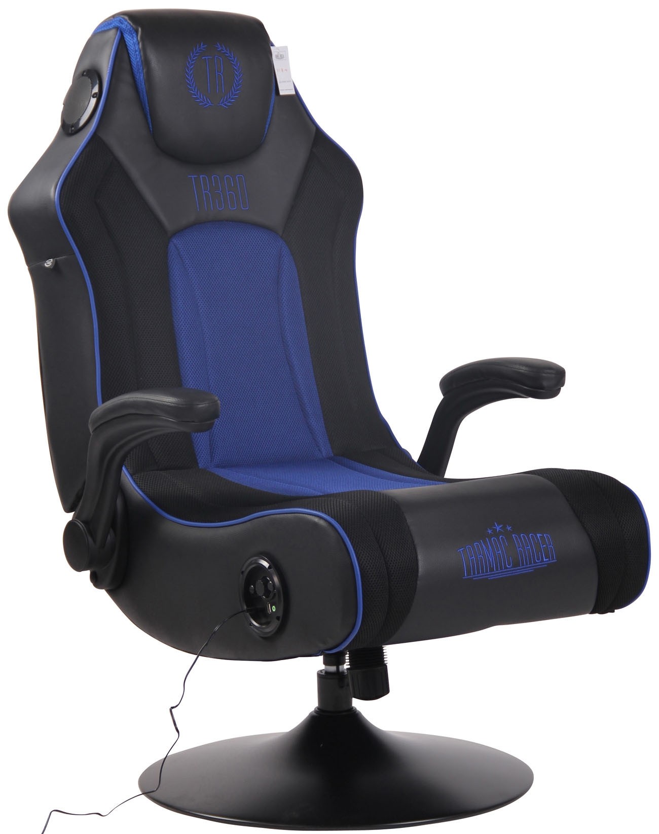 Fauteuil Gaming sonore Nevers avec piètement trompette