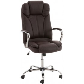 Fauteuil de bureau XXL Xanthos en Similicuir avec une  capacité de charge de 210 kg