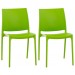 2er Set Stühle Maya-grün