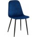 Stuhl Giverny-blau-Samt
