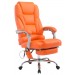 Bürostuhl Pacific mit Massagefunktion V2 Kunstleder-orange