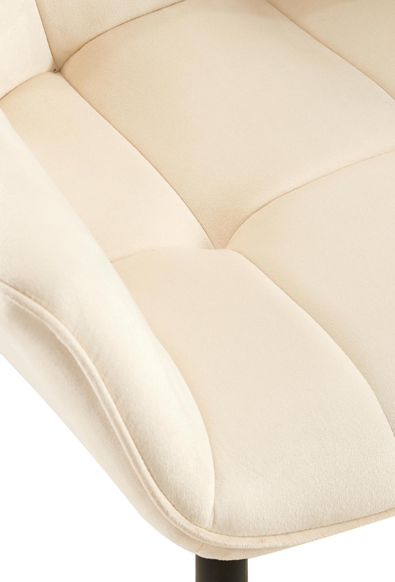 Chaise de salle à manger Roseville velours