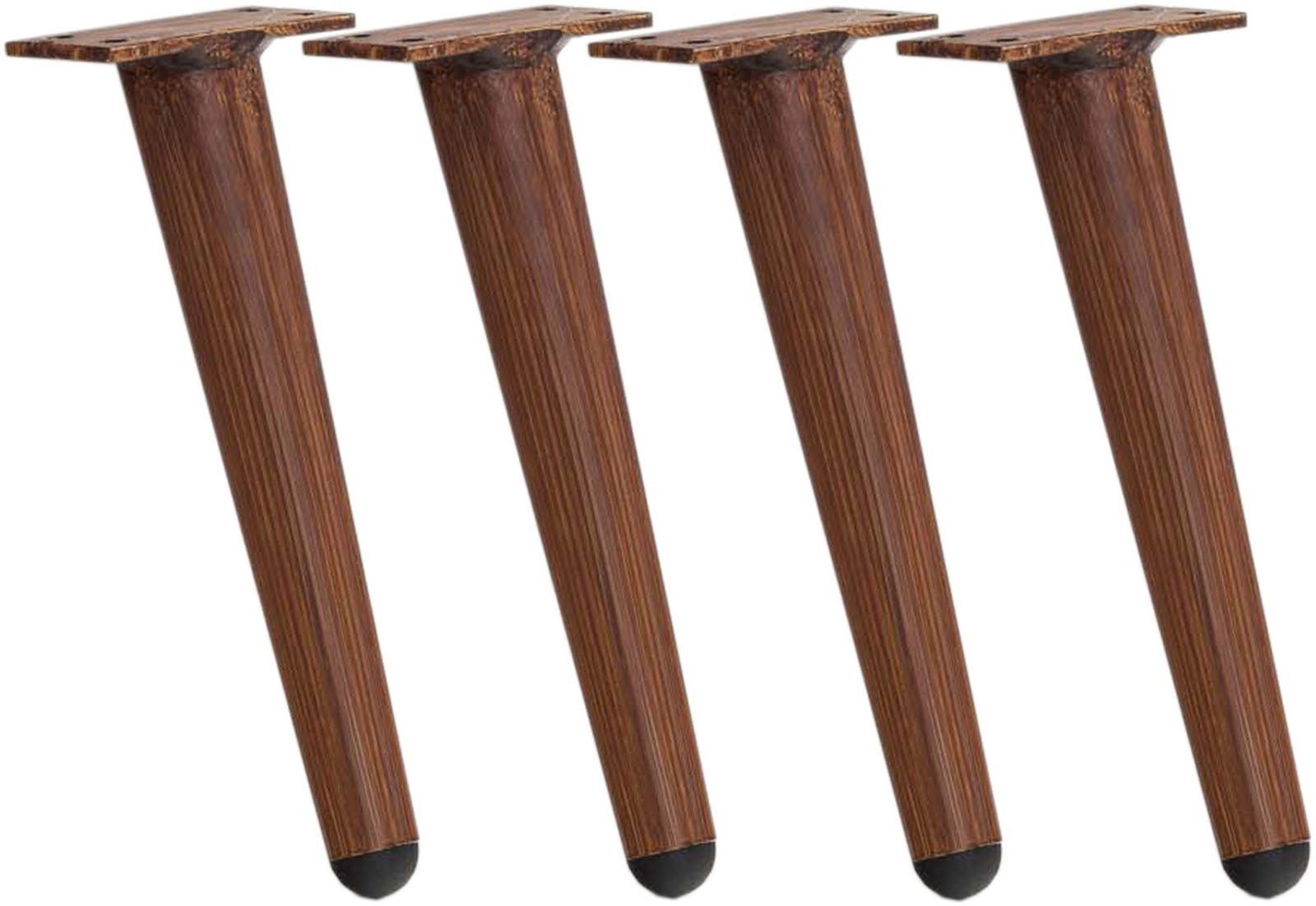 Lot de 4 pieds de meuble