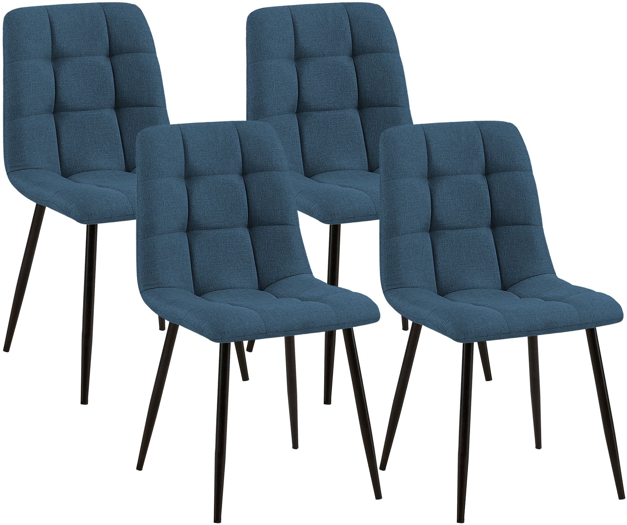 Lot de 4 chaises de salle à manger Tilde
