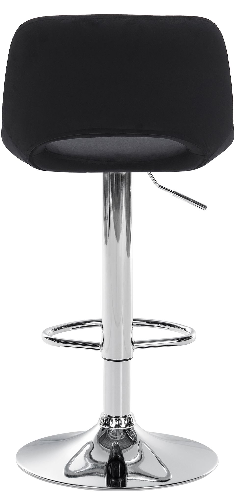 Lot de 2 tabourets de bar Camden velours