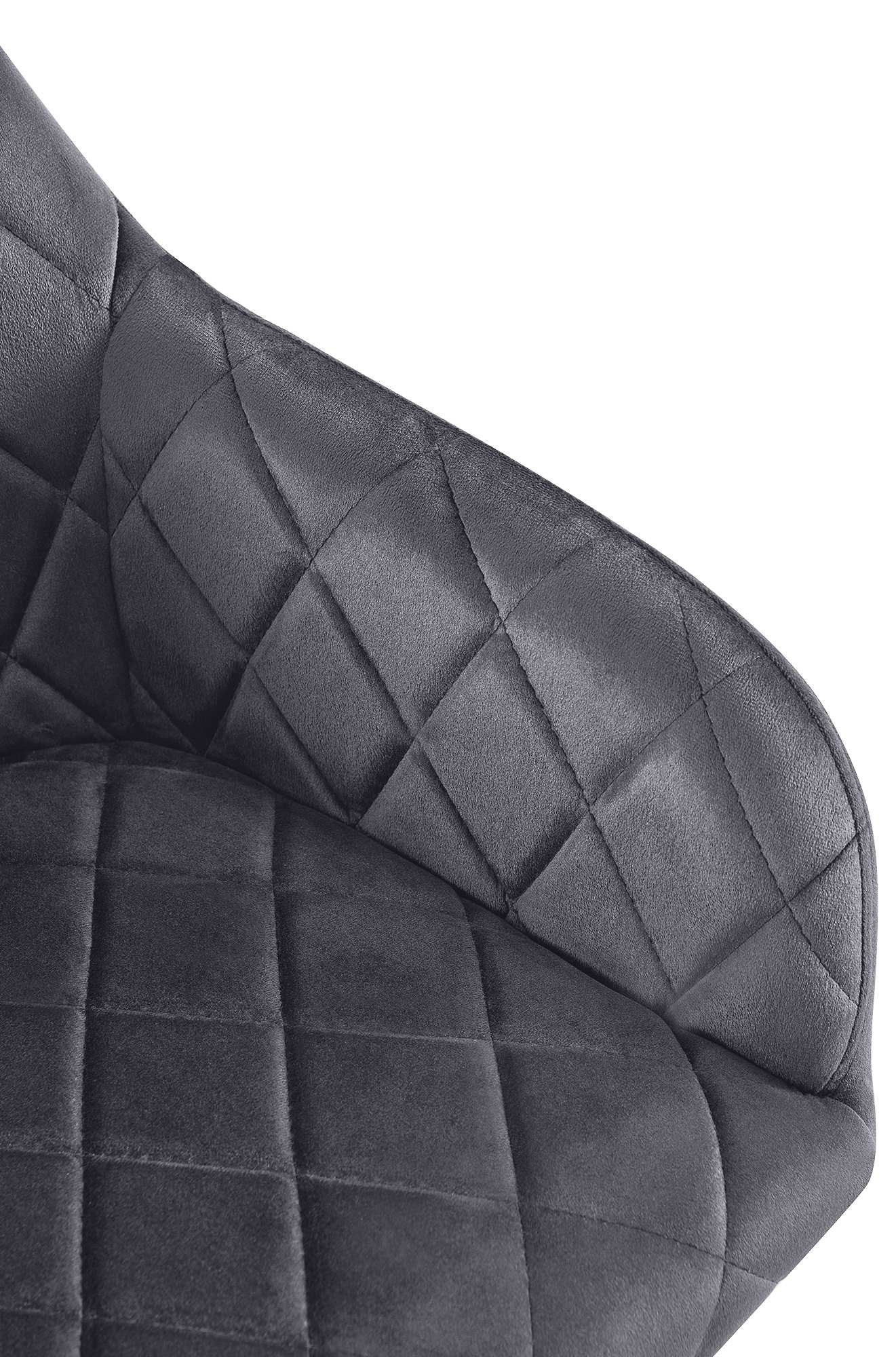 Chaise de salle à manger Monett Velours