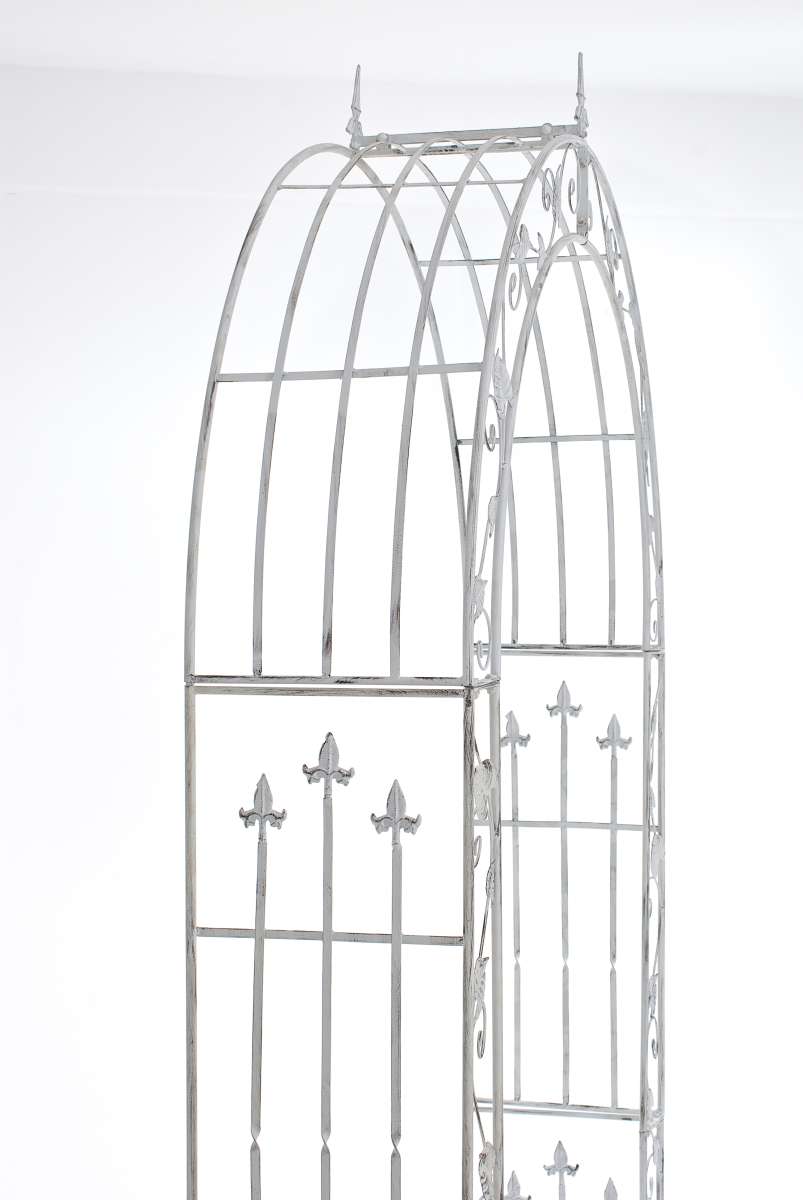 Arche de jardin Emma en fer forgé
