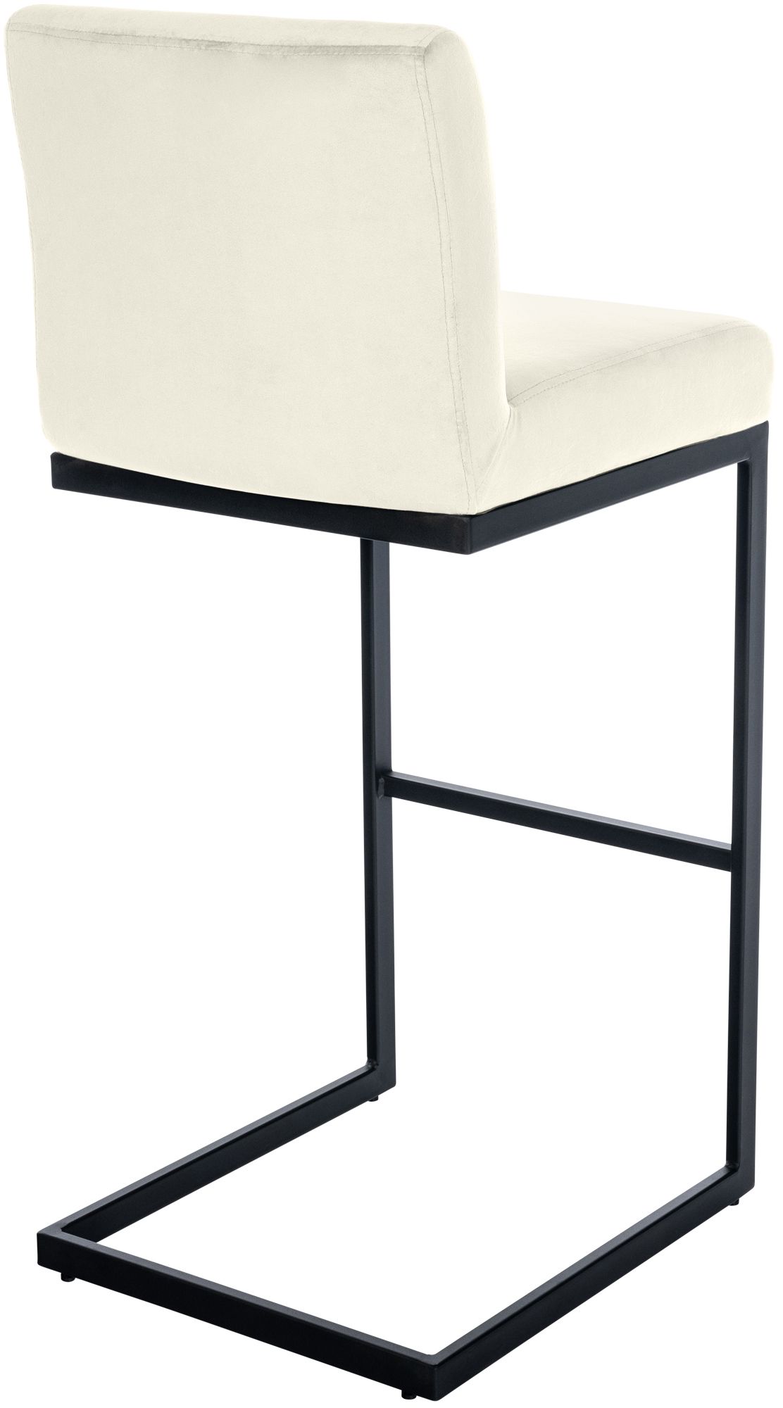 Tabouret de bar Hopewell velours