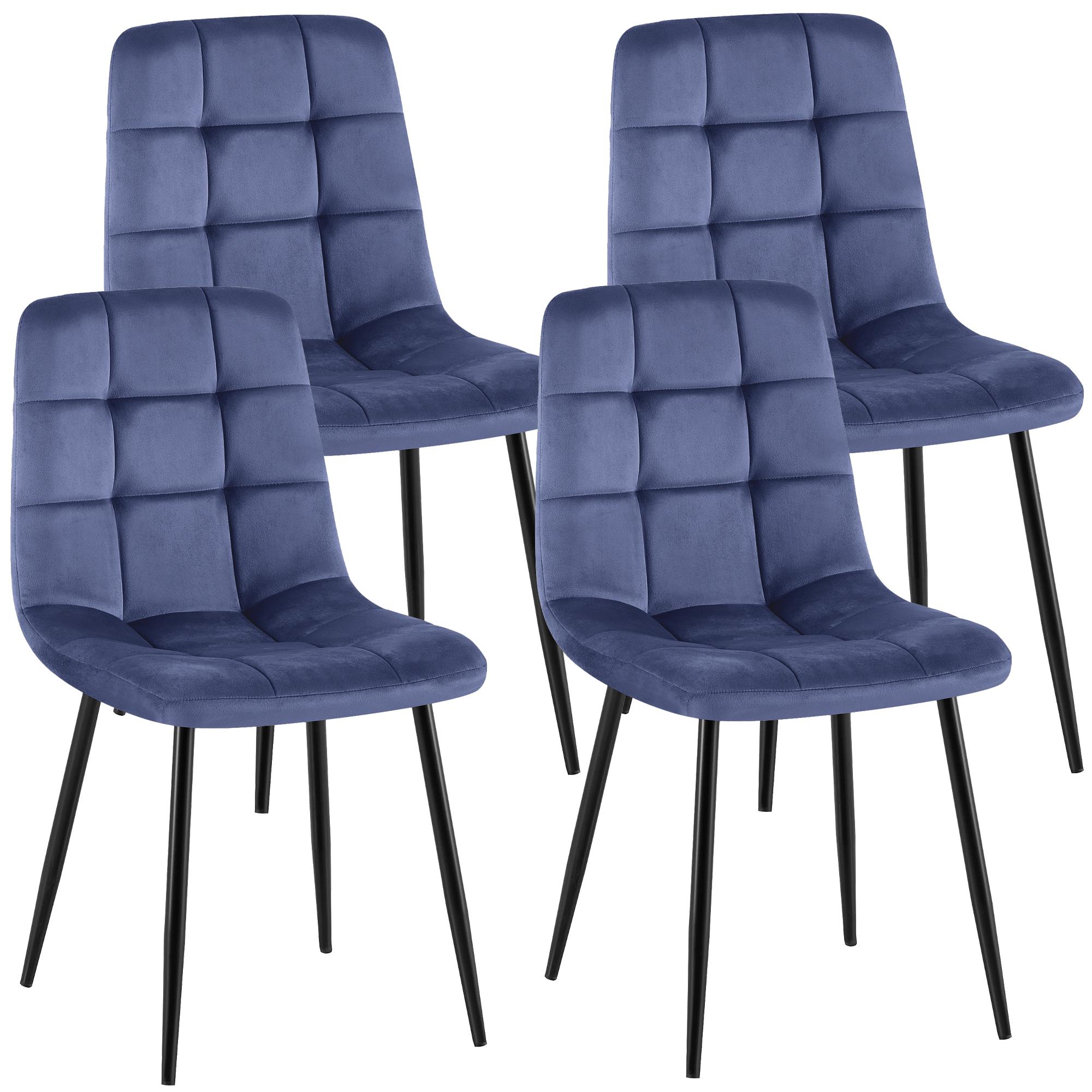 Lot de 4 chaises de salle a manger Antibes