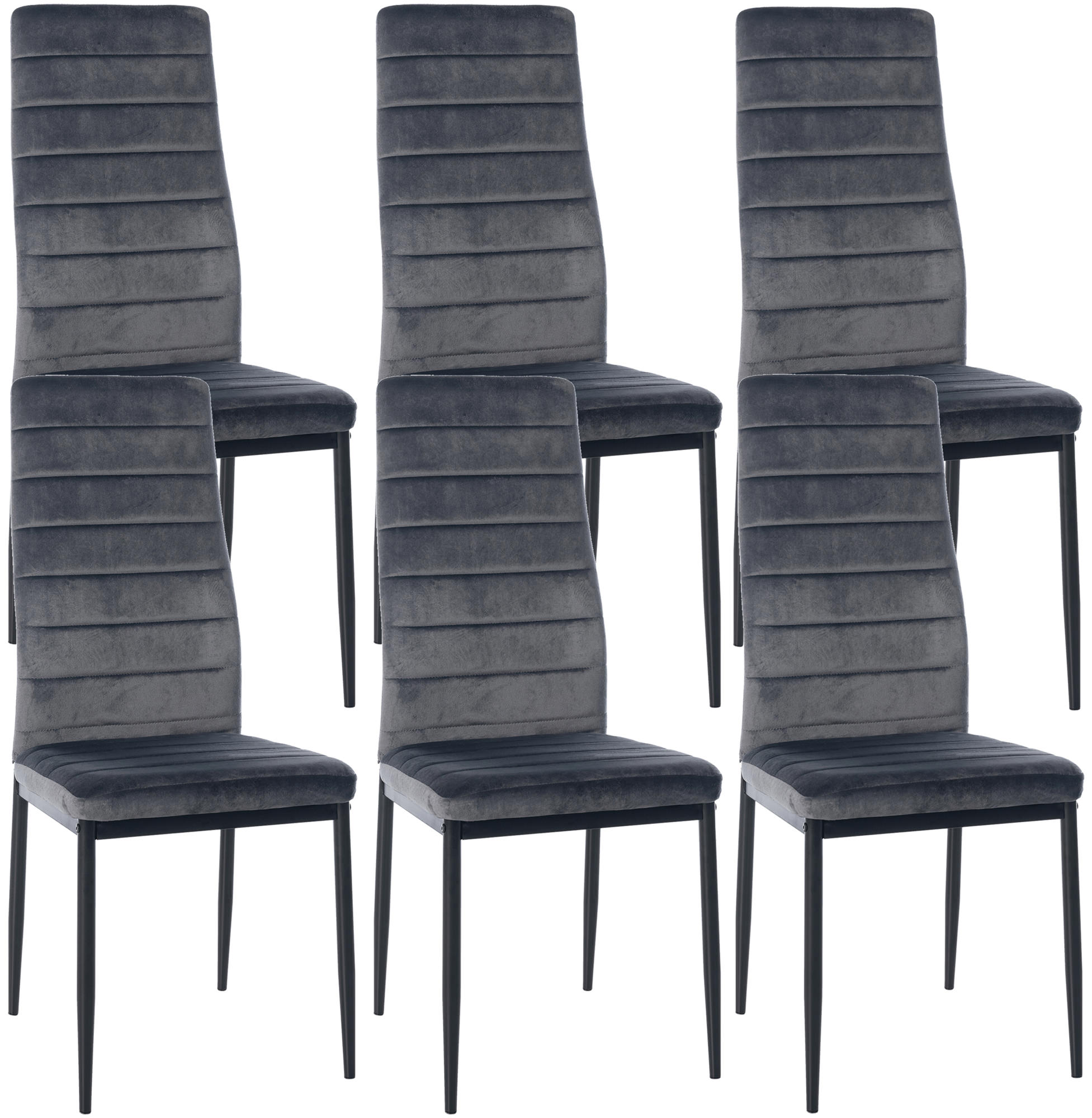 Lot de 6 chaises de salle à manger Mayfair