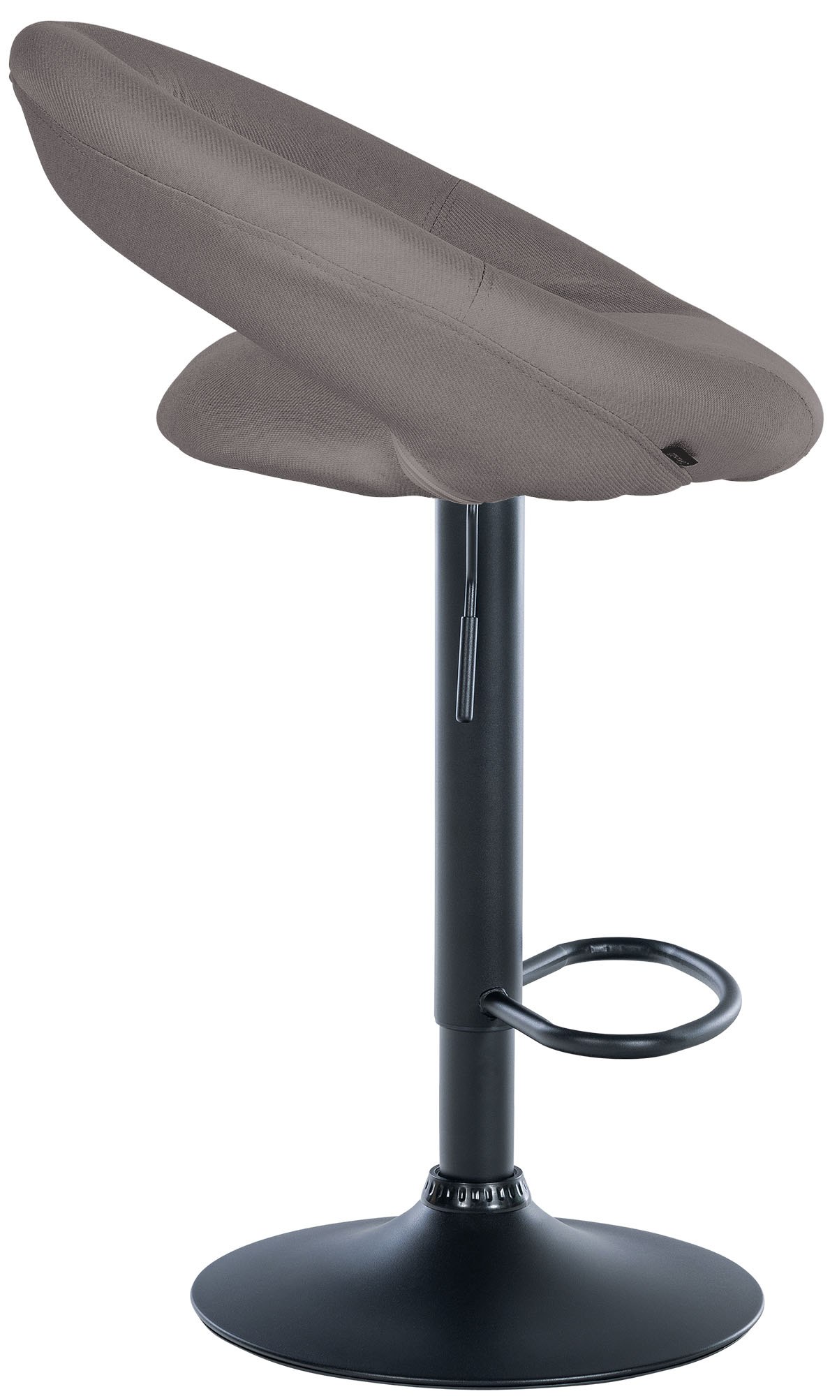 Lot de 2 tabourets de bar Olinda tissu