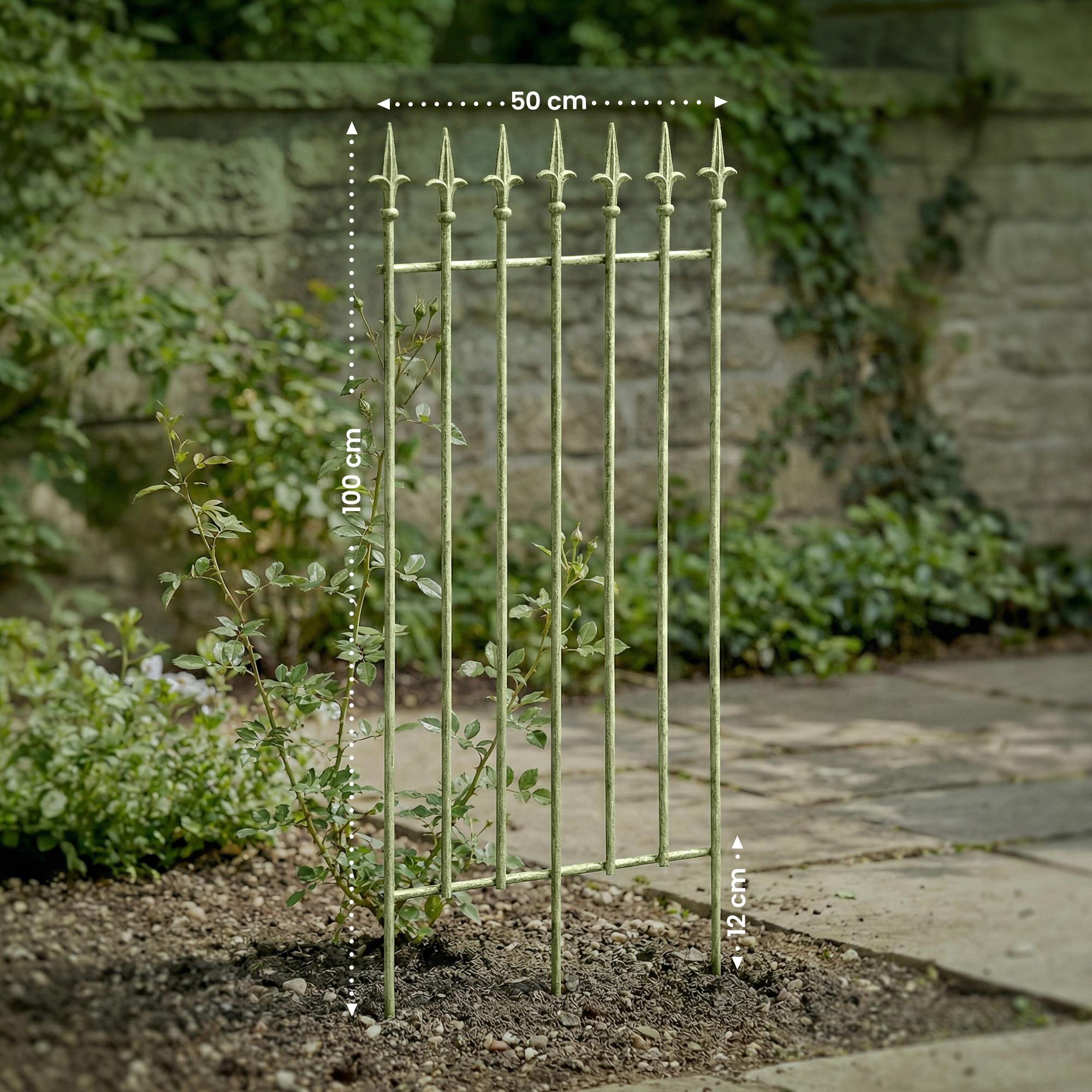 Lot de 2 treillages Elisa 100 x 50 cm