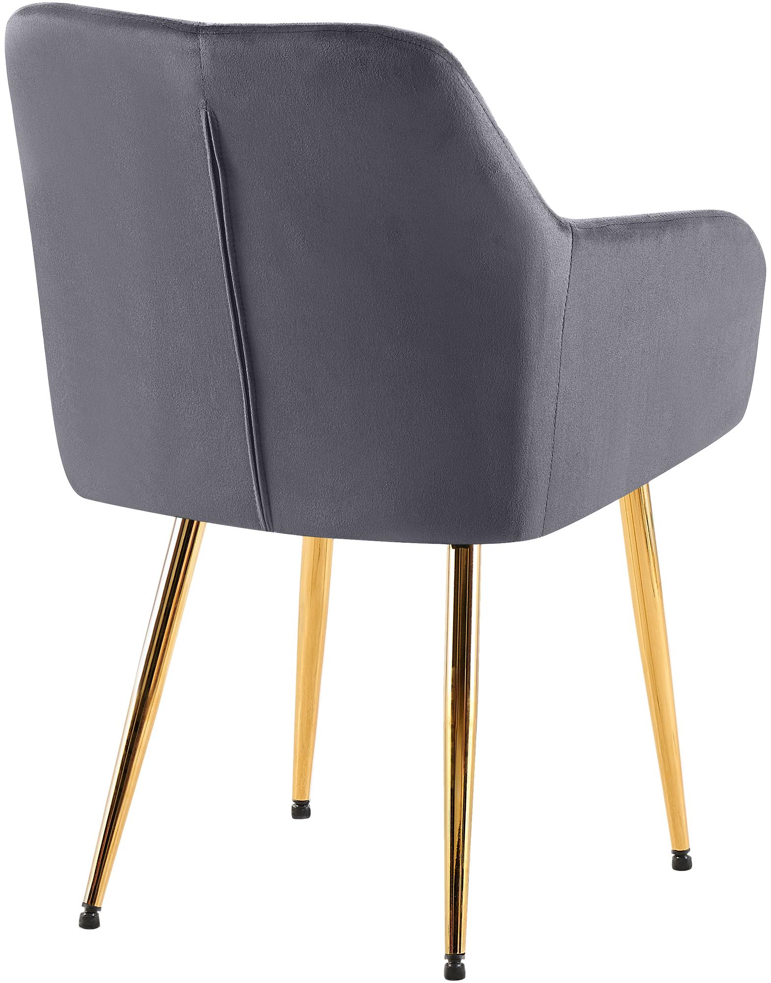 Chaise de salle à manger Monett Velours