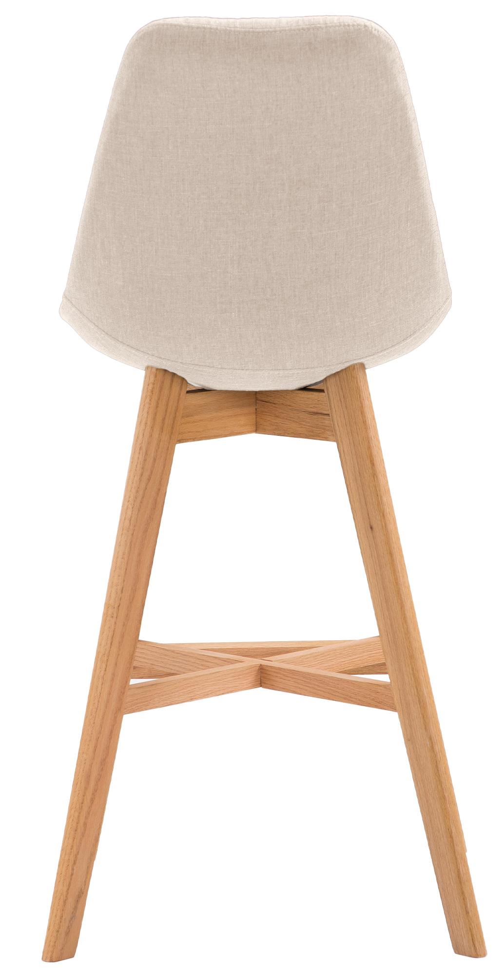 Tabouret de bar Cannes en tissu