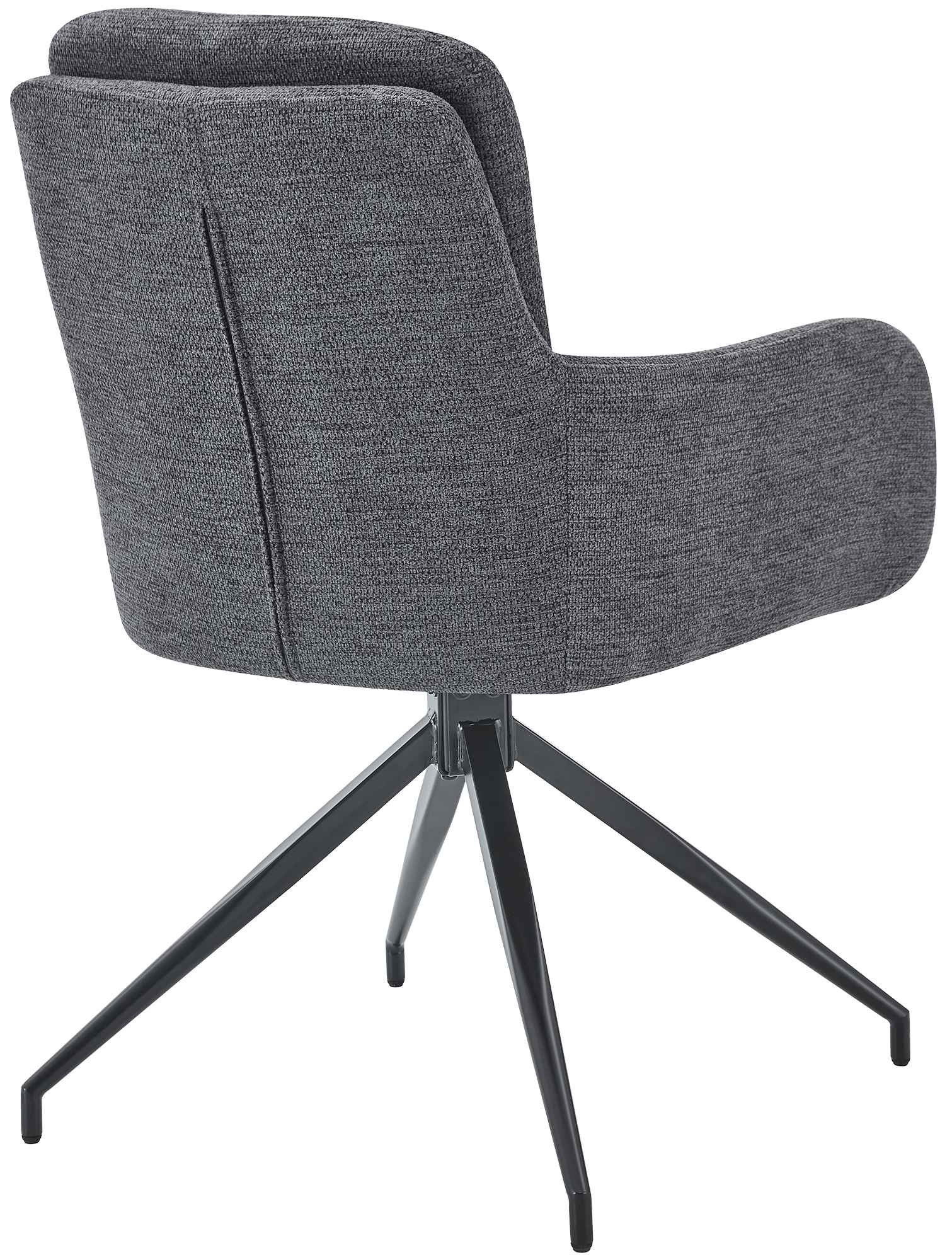 Lot de 2 chaises de salle à manger Pickett en tissu