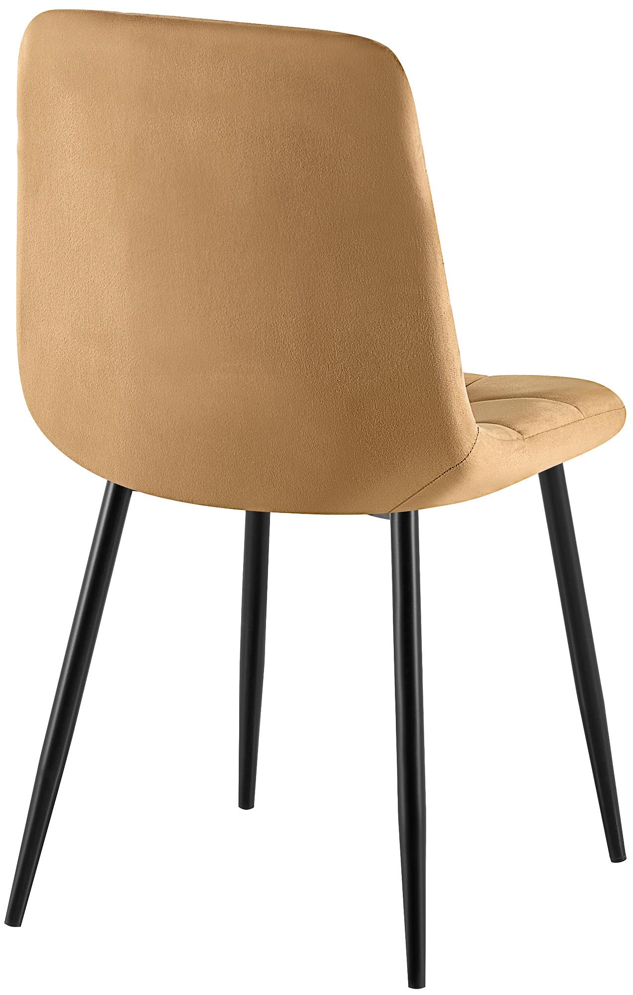 Chaise de salle a manger Antibes en velours
