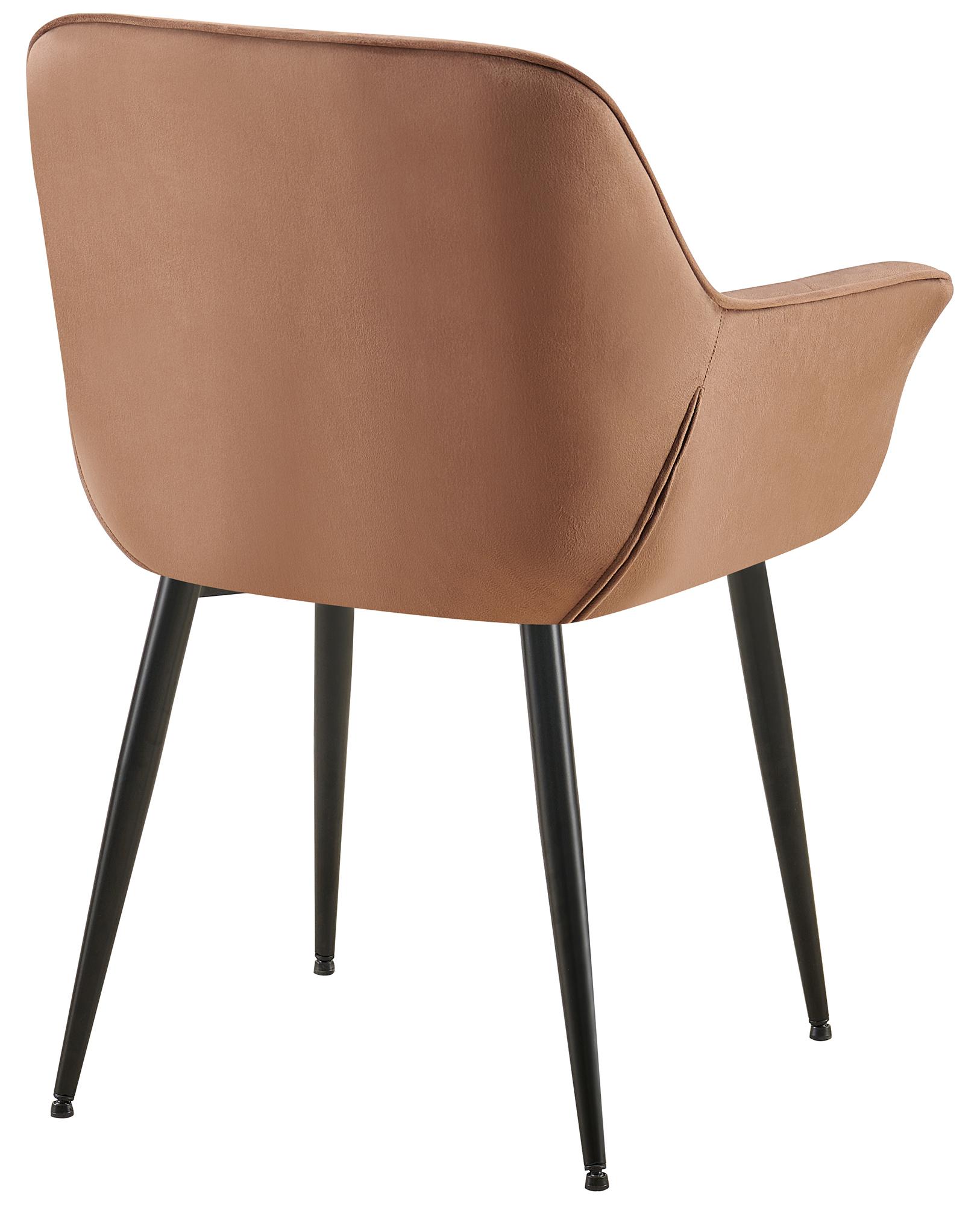 Chaise de salle à manger Roseville velours