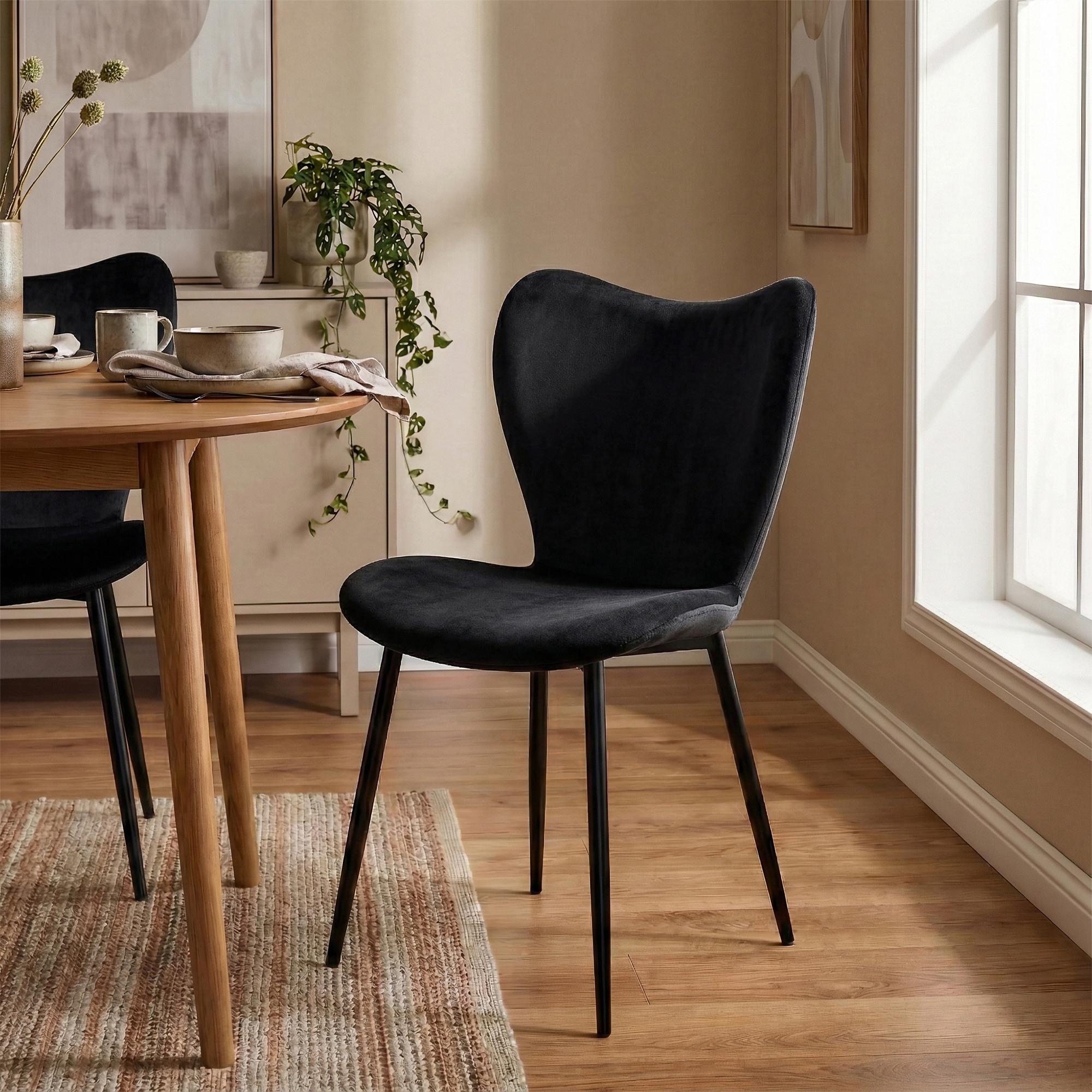 Lot de 2 Chaises de Salle a Manger Maika