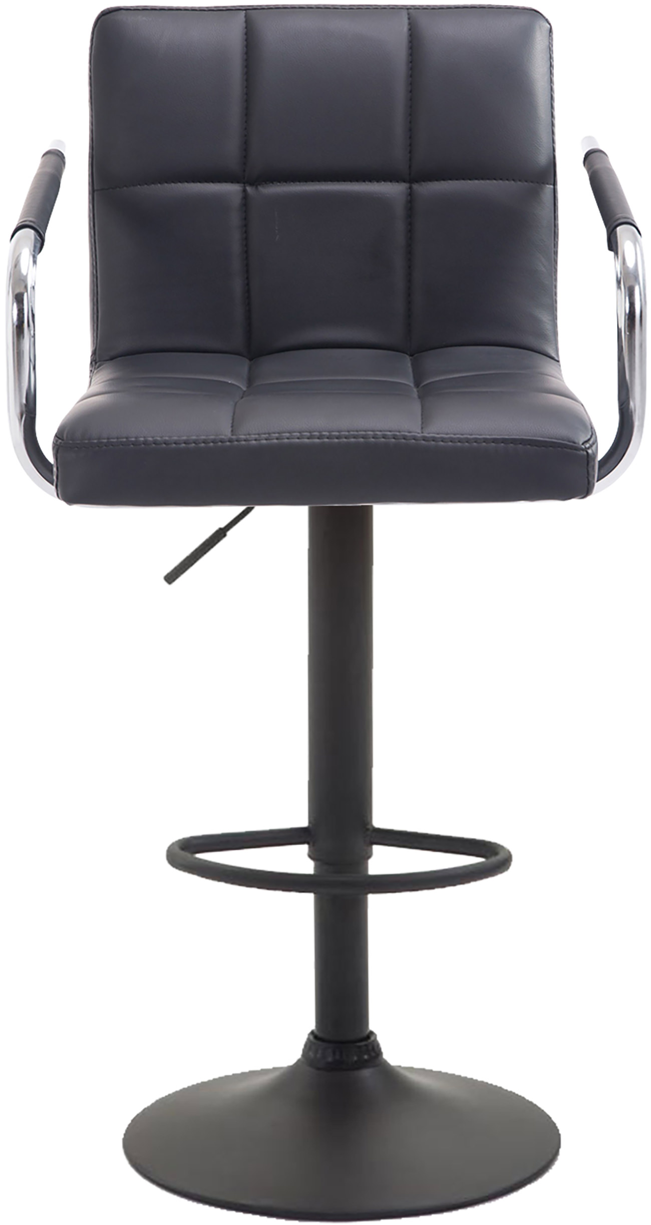 Lot de 2 Tabourets de Bar Lucy  V2 en Similicuir