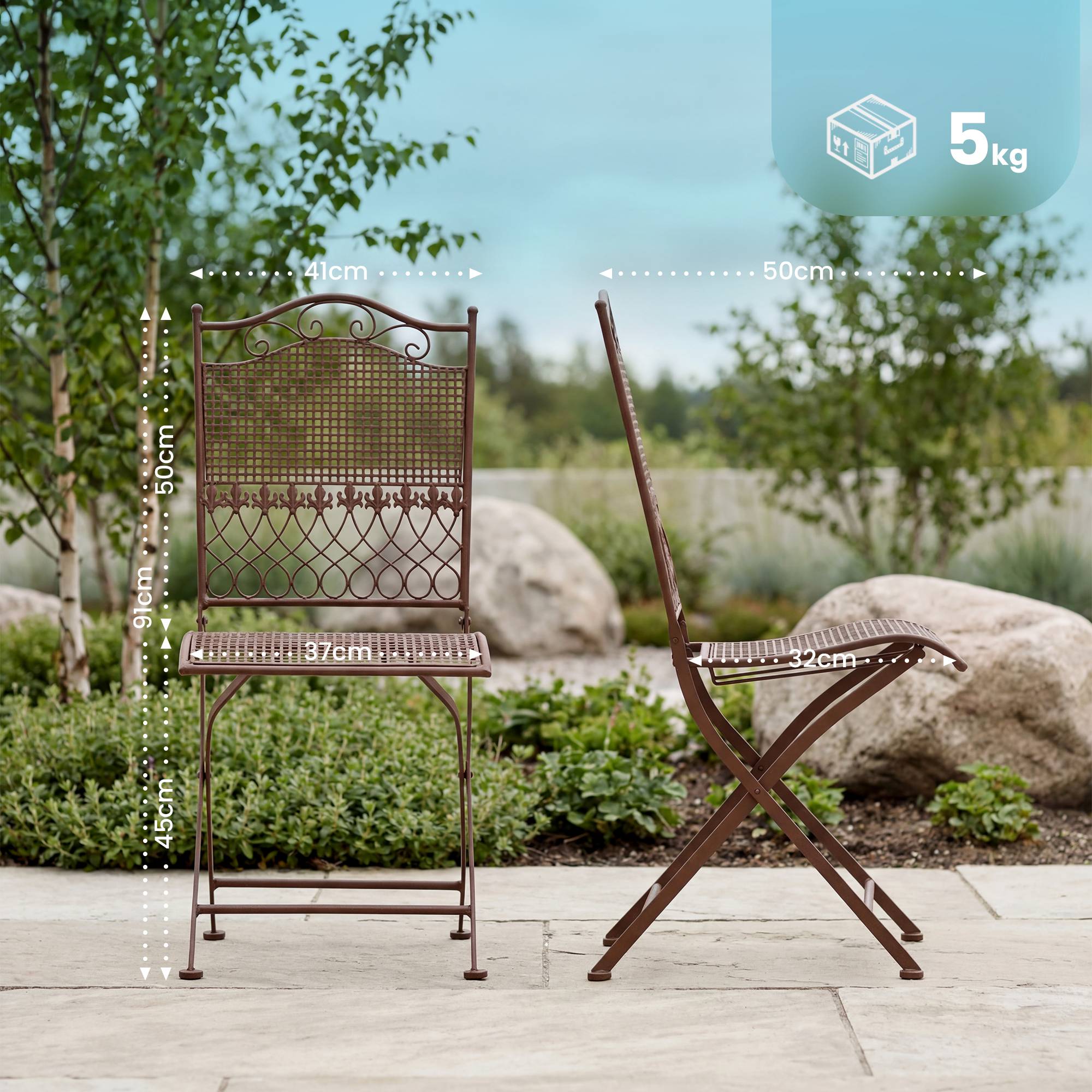 Chaise de jardin Kiran