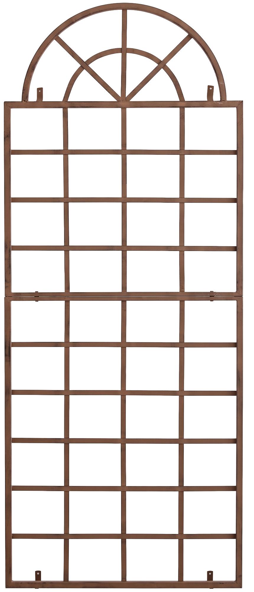 Lot de 2 treillis muraux Viva avec fixation murale