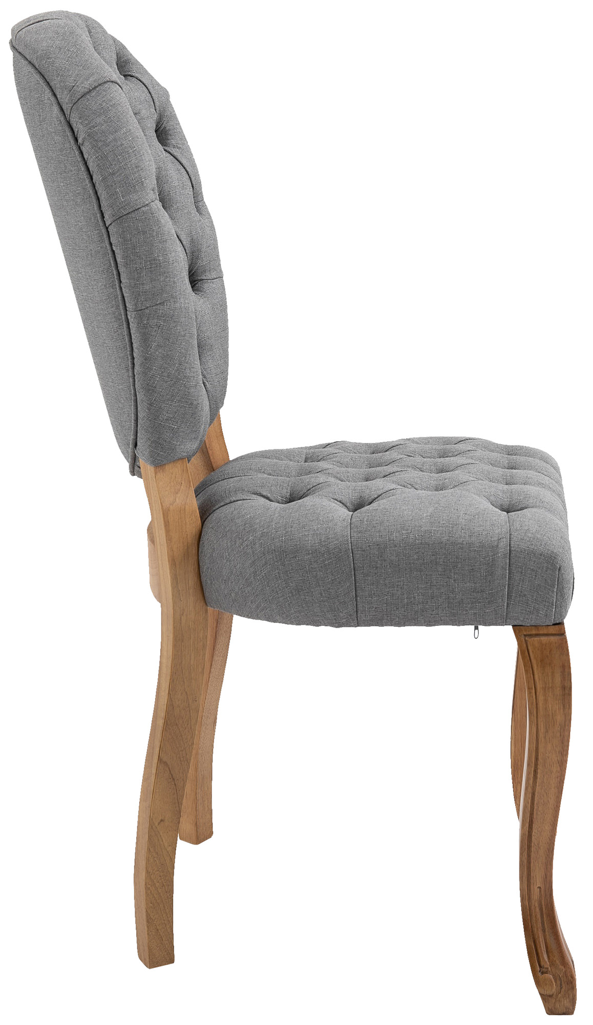 Chaise de salle à manger Temara en tissu