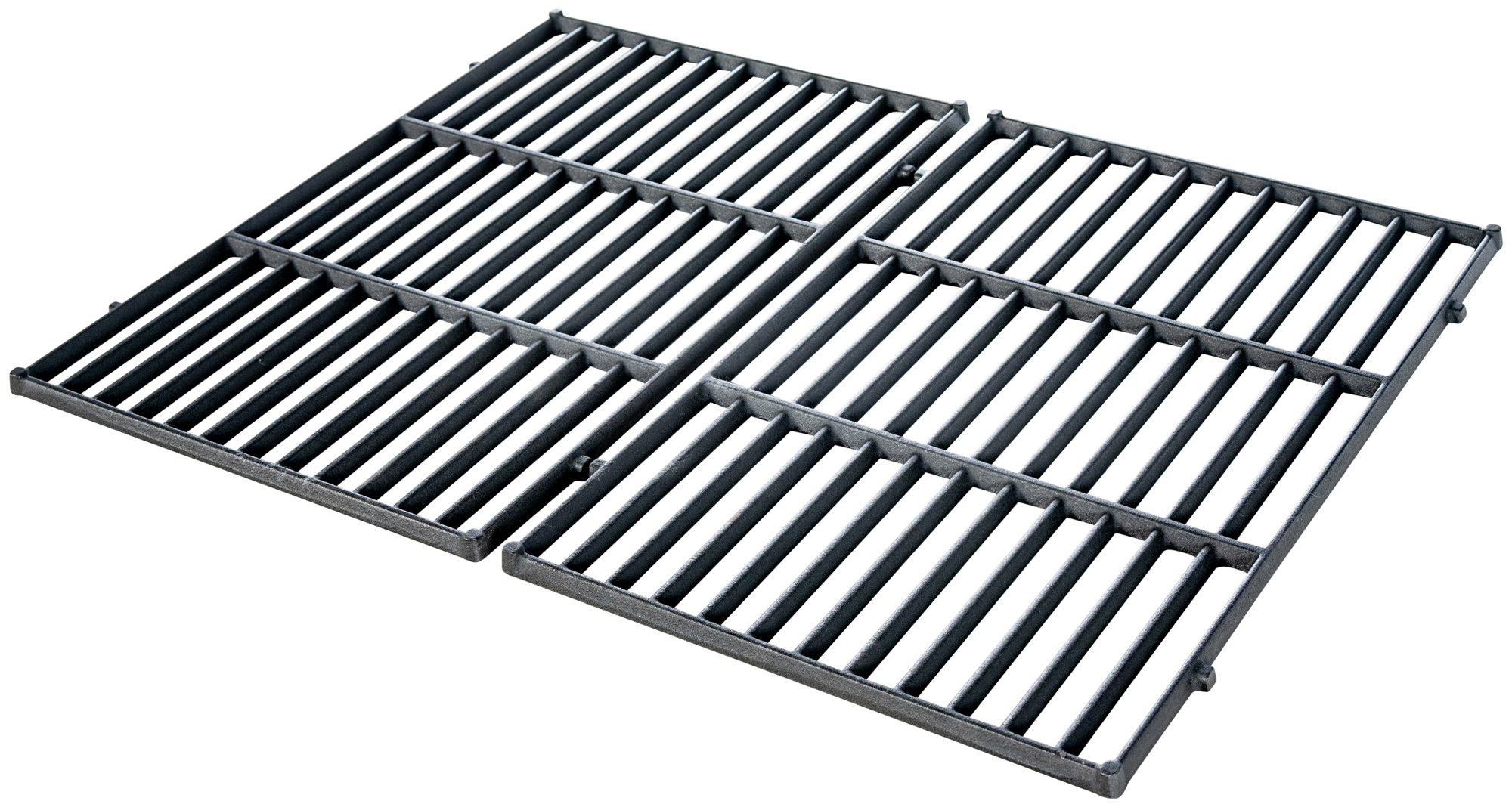 Ensemble de grilles de cuisson en fonte pour barbecue