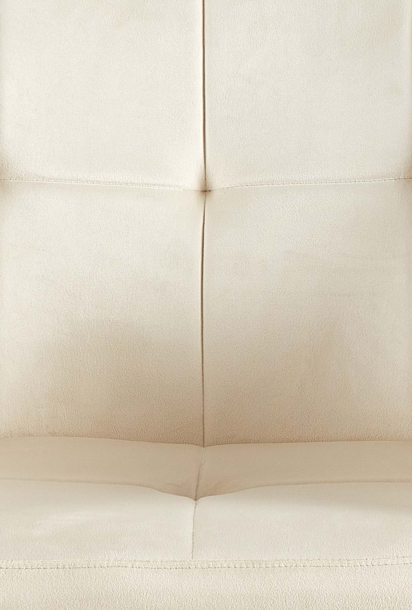Lot de 2 chaises de salle à manger Emia velours