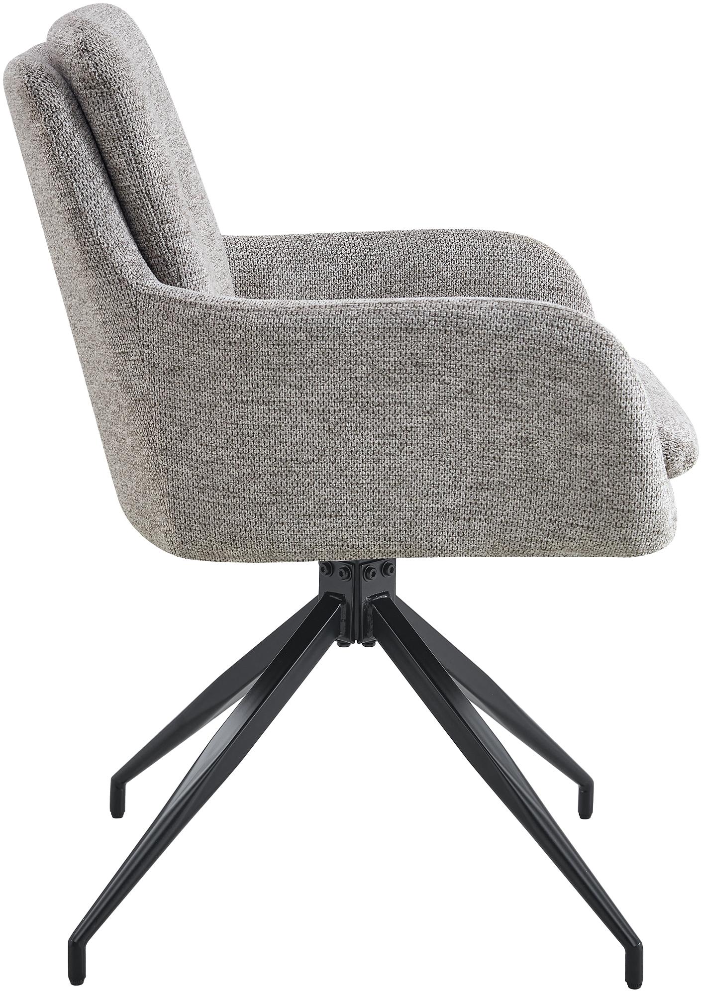 Chaise de salle à manger Pickett en tissu