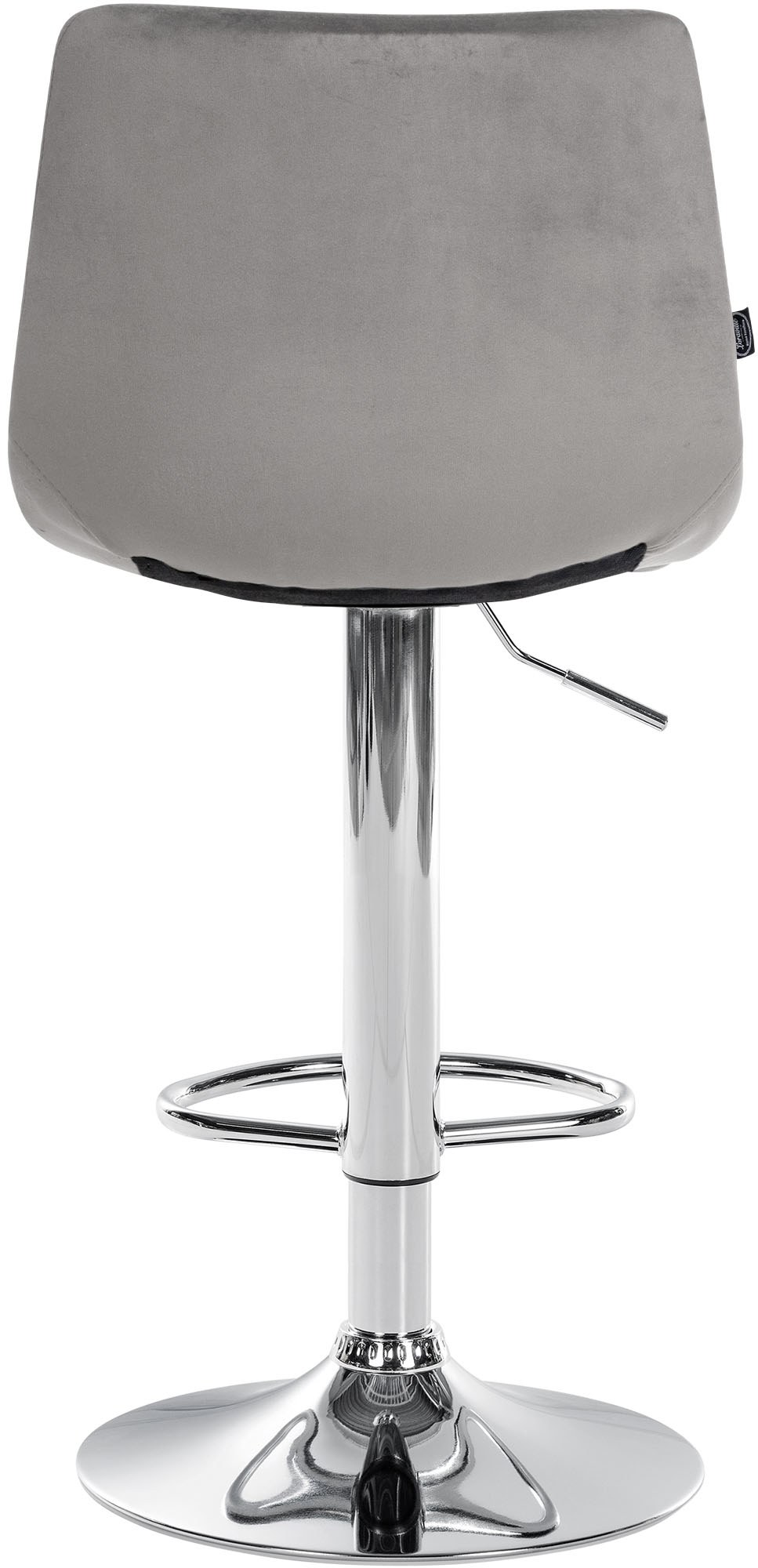 Tabouret de bar Jerry velours