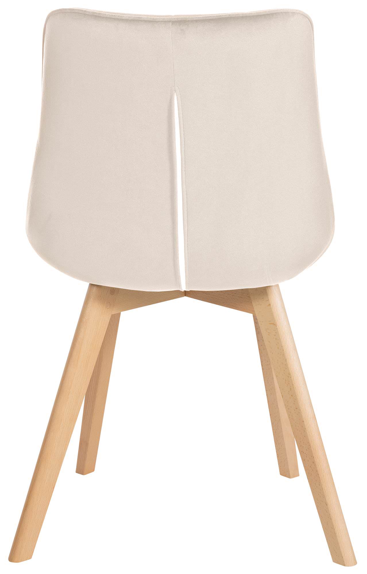 Lot de 2 chaises Brook velours