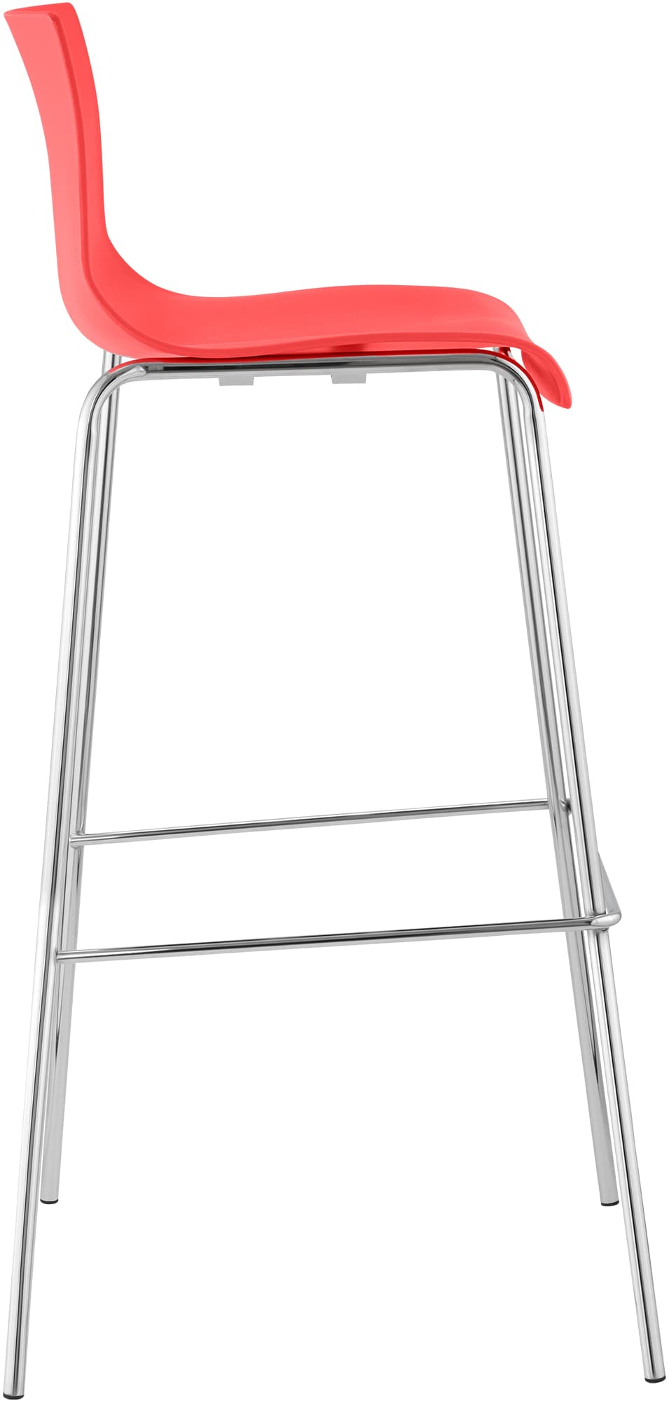 Lot de 2 tabourets de bar Hover en plastique