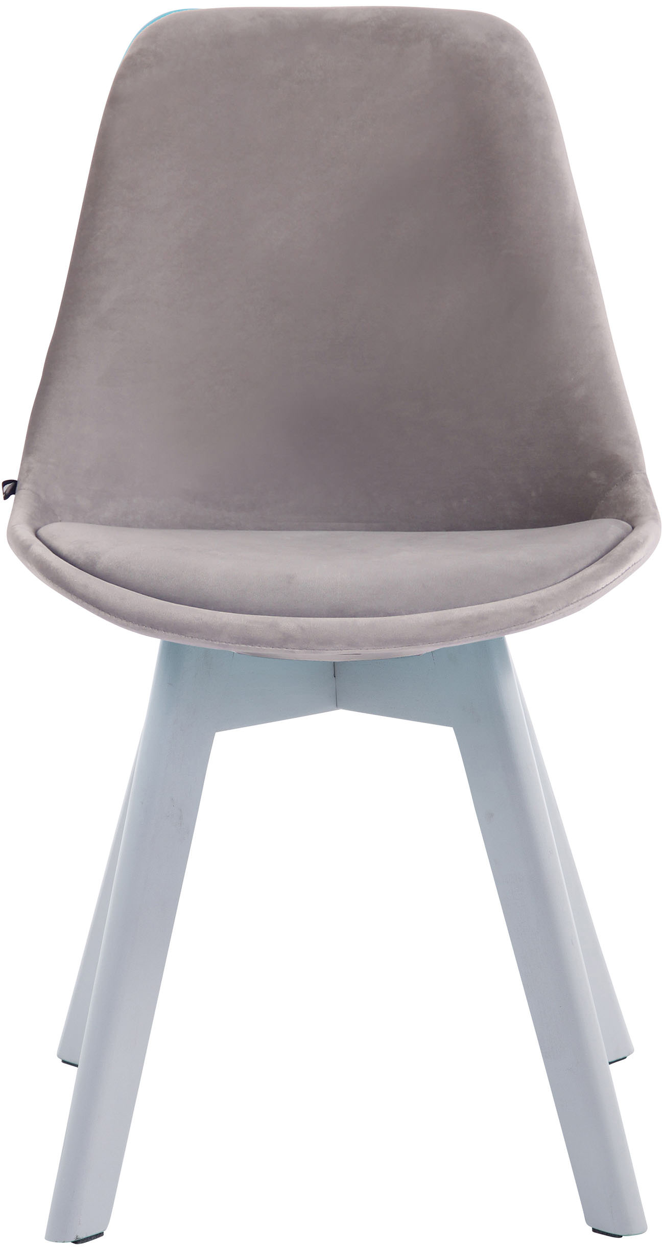 Lot de 4 Chaises de salle à manger Borneo V2 en velours