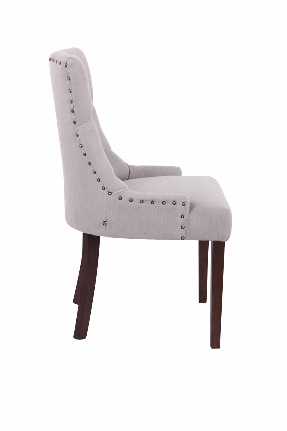 Lot de 2 chaises de salle à manger Aberdeen en tissu