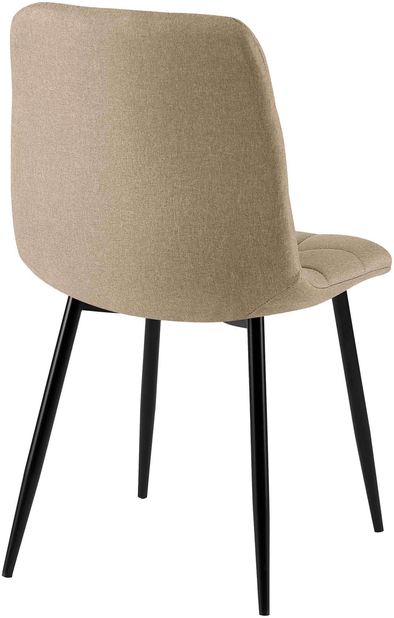 Chaise de salle a manger Antibes en tissu