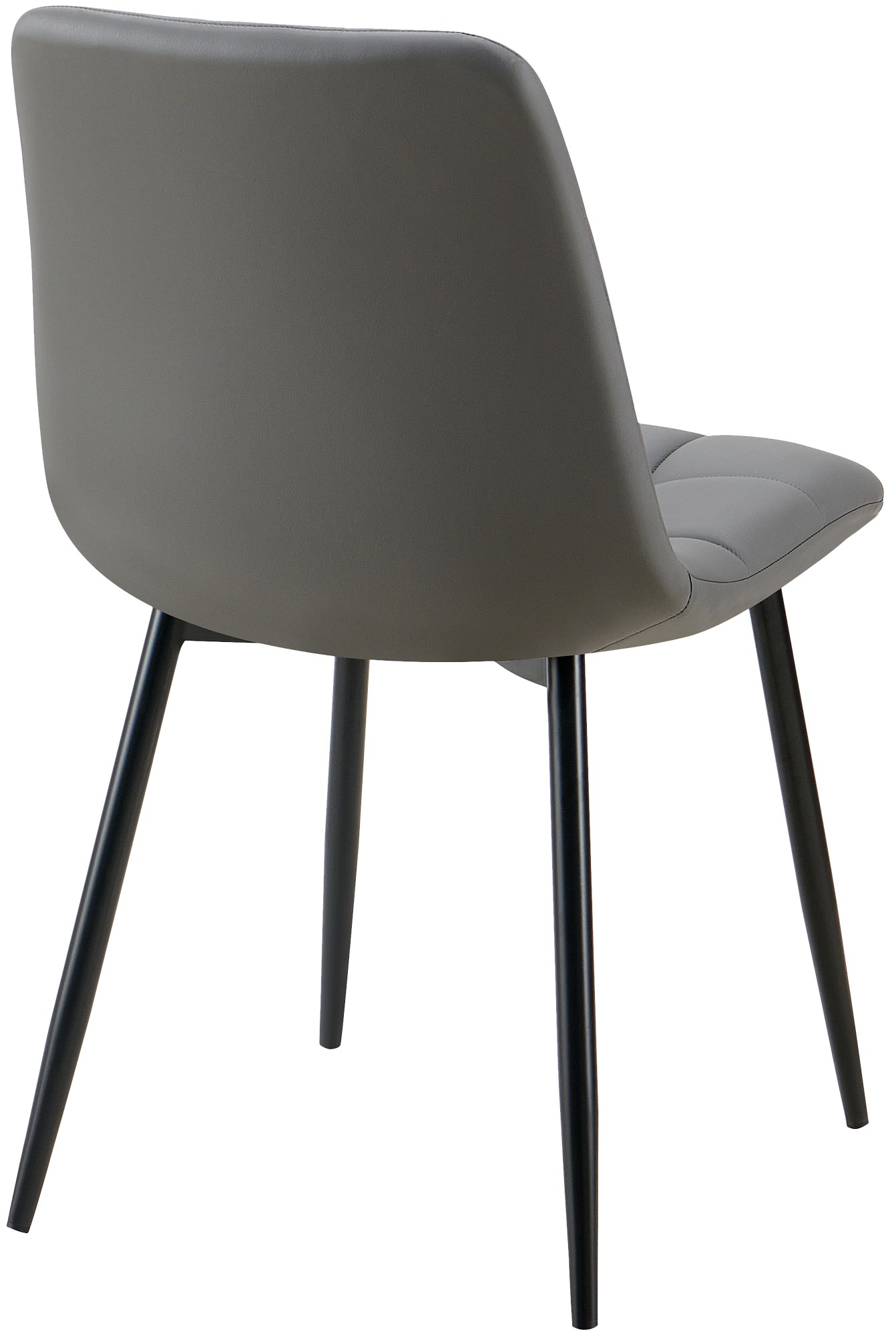 Lot de 4 chaises de salle à manger Antibes similicuir