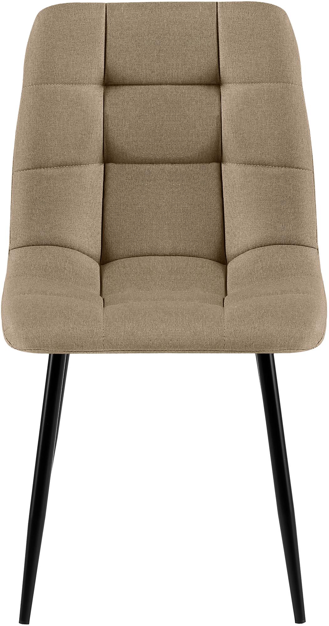 Chaise de salle a manger Antibes en tissu