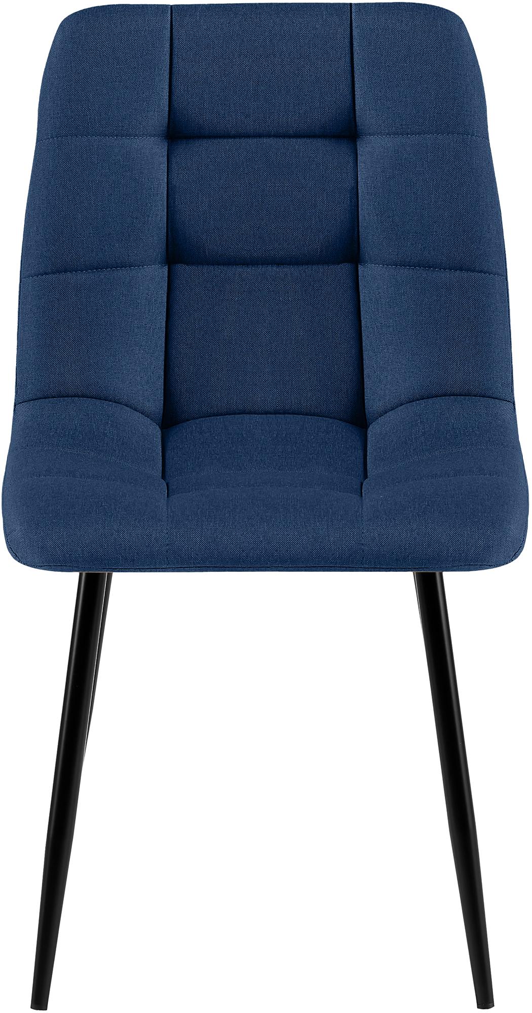 Chaise de salle a manger Antibes en tissu