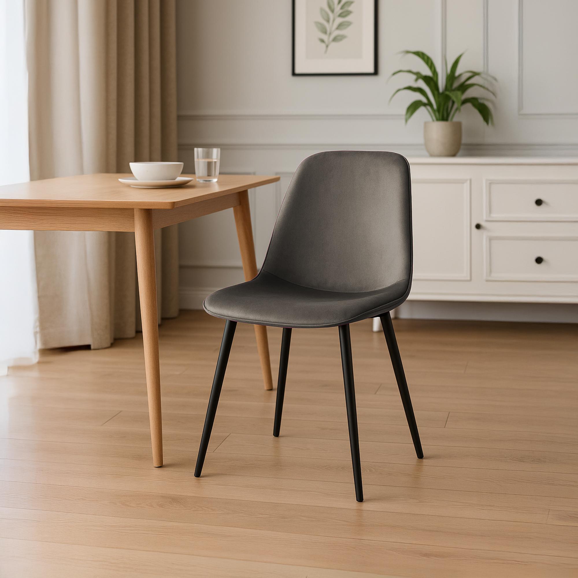Lot de 2 chaises de salle à manger Maryam