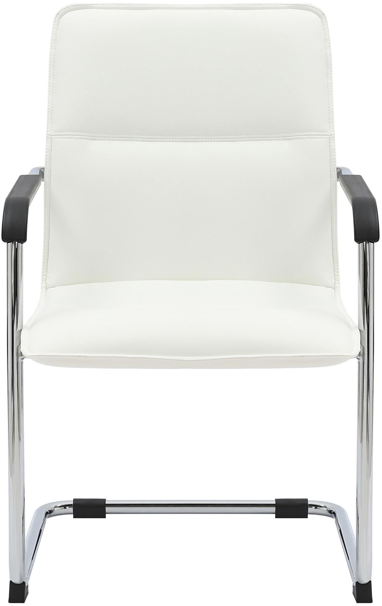 Chaise cantilever Seattle en similicuir
