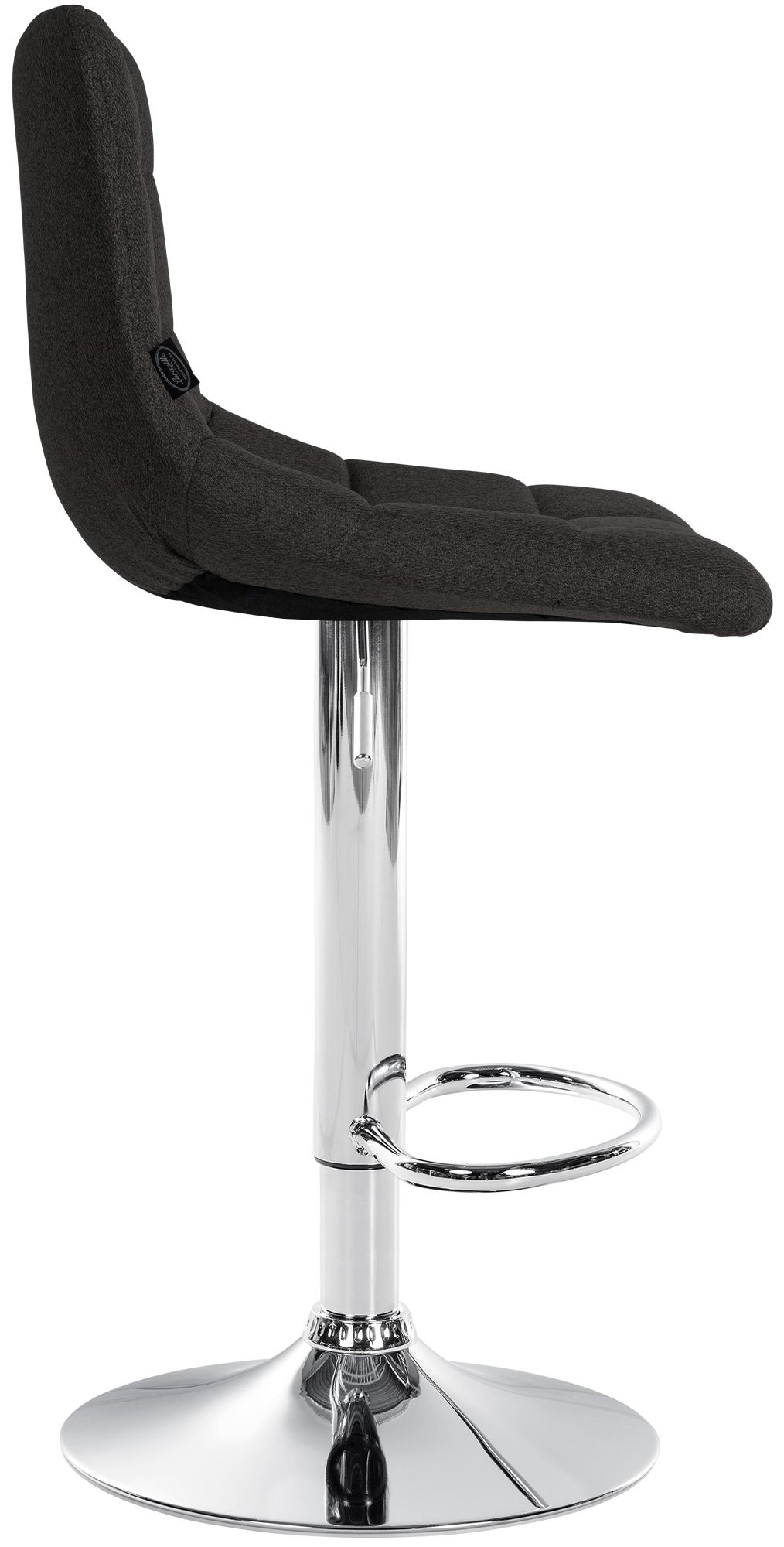 Lot de 2 tabourets de bar Jerry tissu