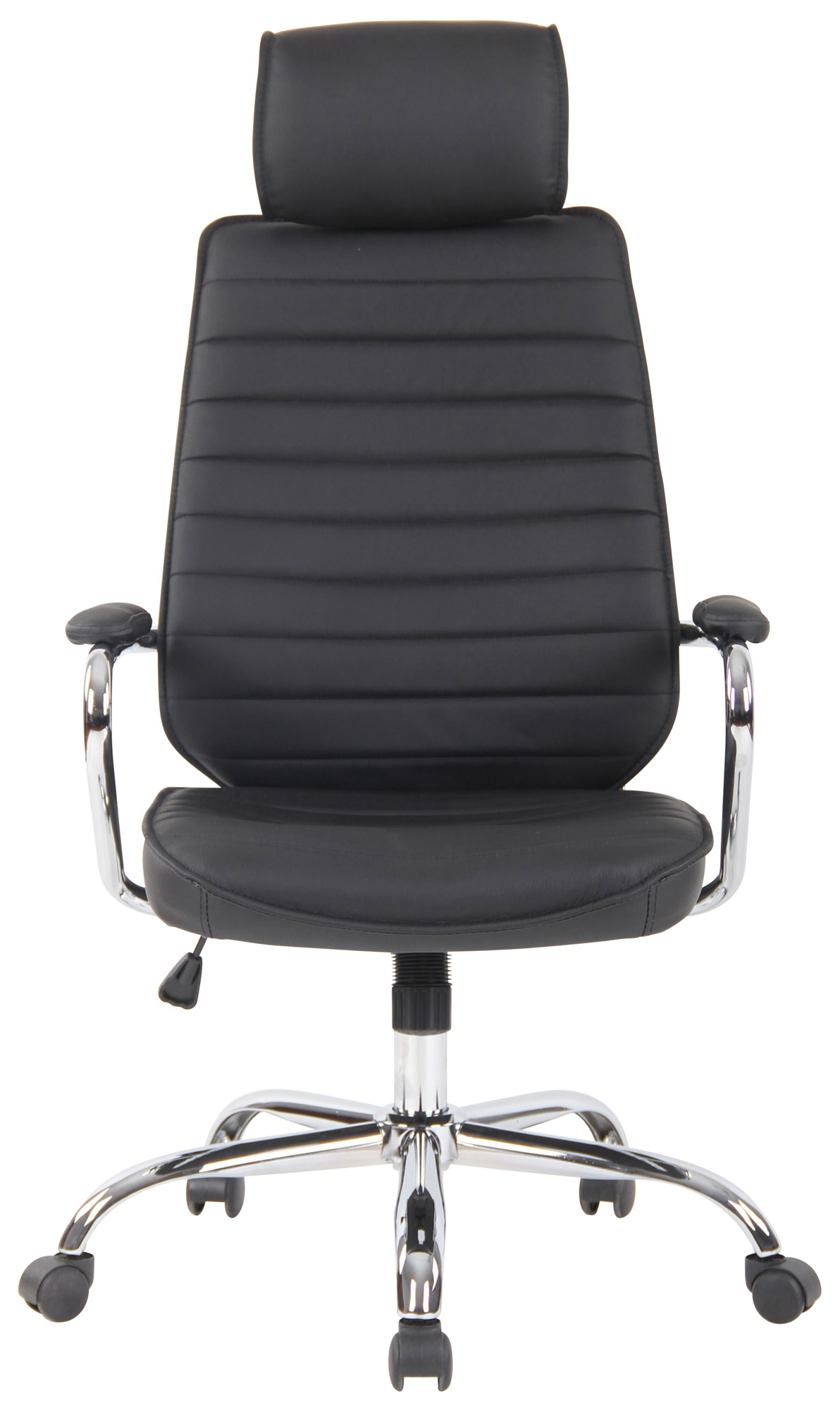 Fauteuil de bureau Rako en cuir véritable