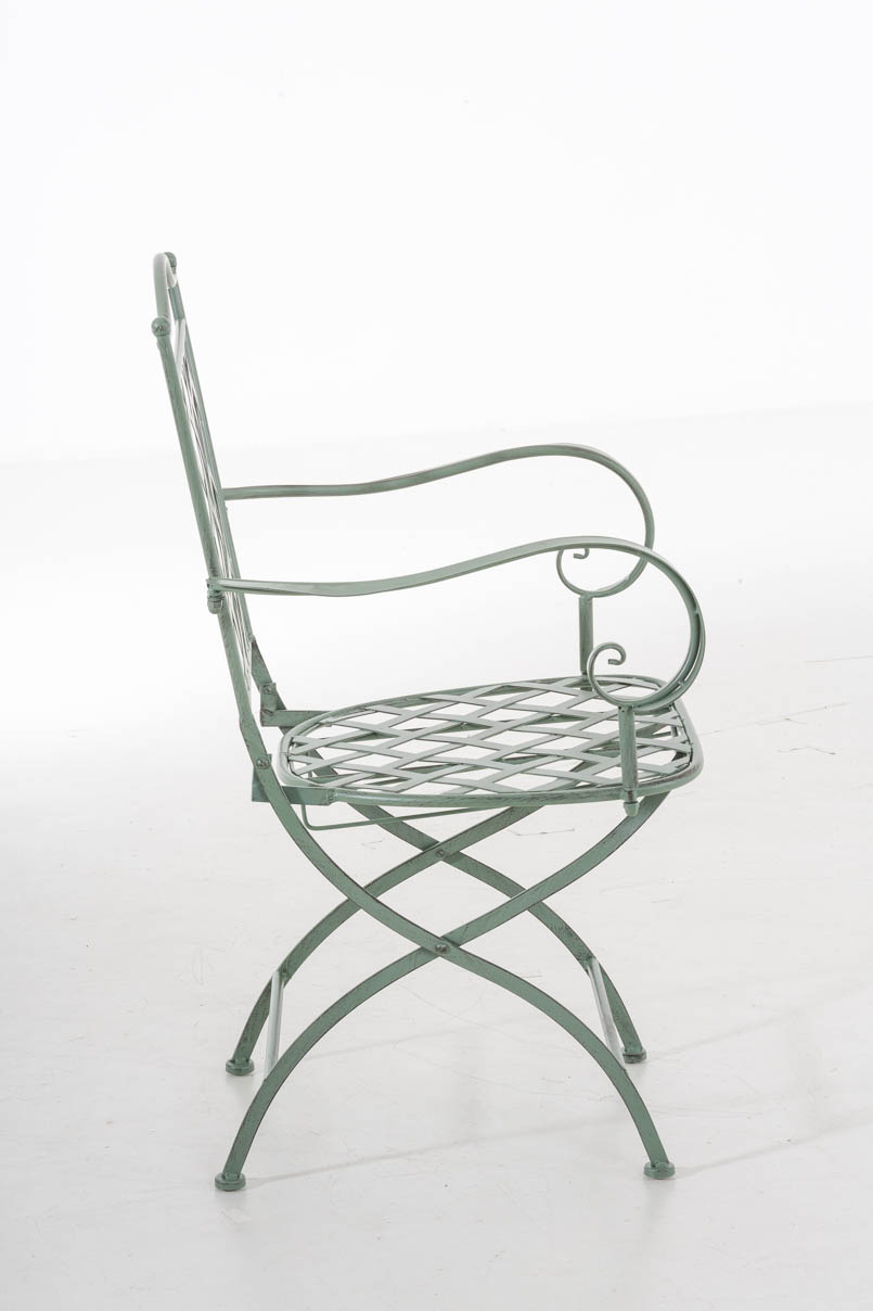 Chaise de jardin ADARA en fer forgé