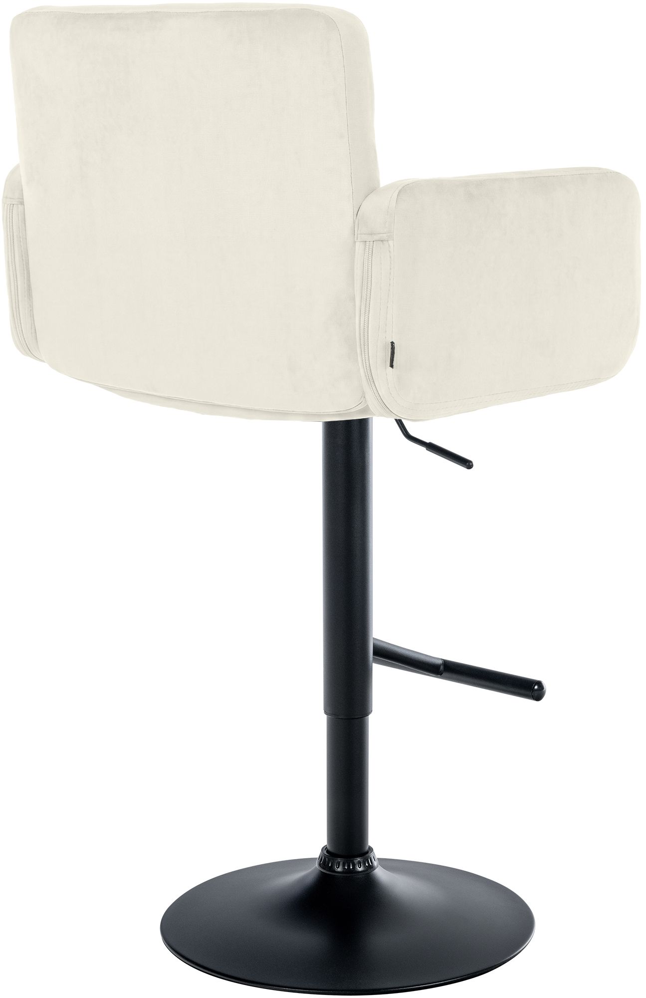Lot de 2 tabourets de bar Los Angeles velours