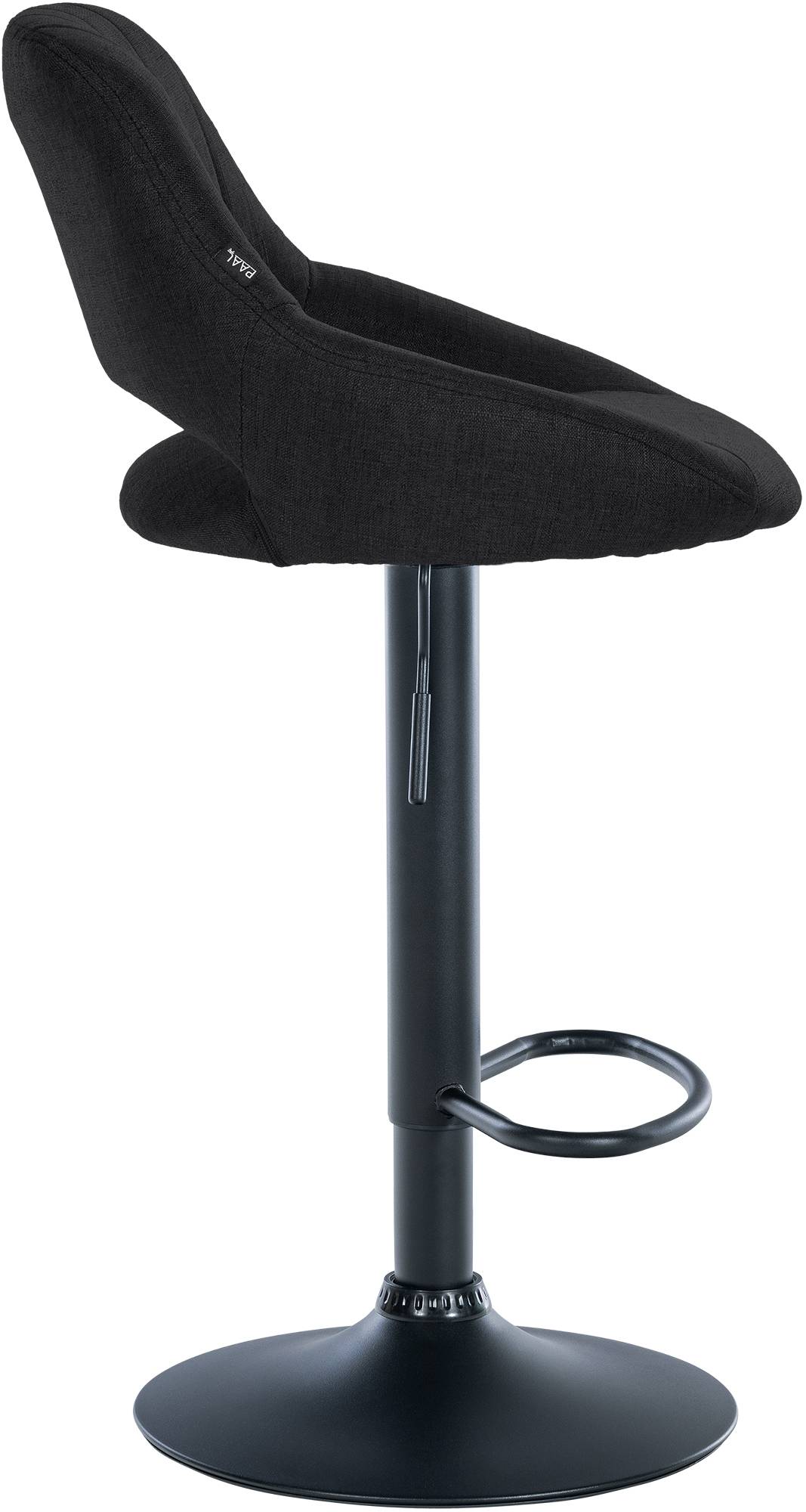 Tabouret de bar Milet en tissu