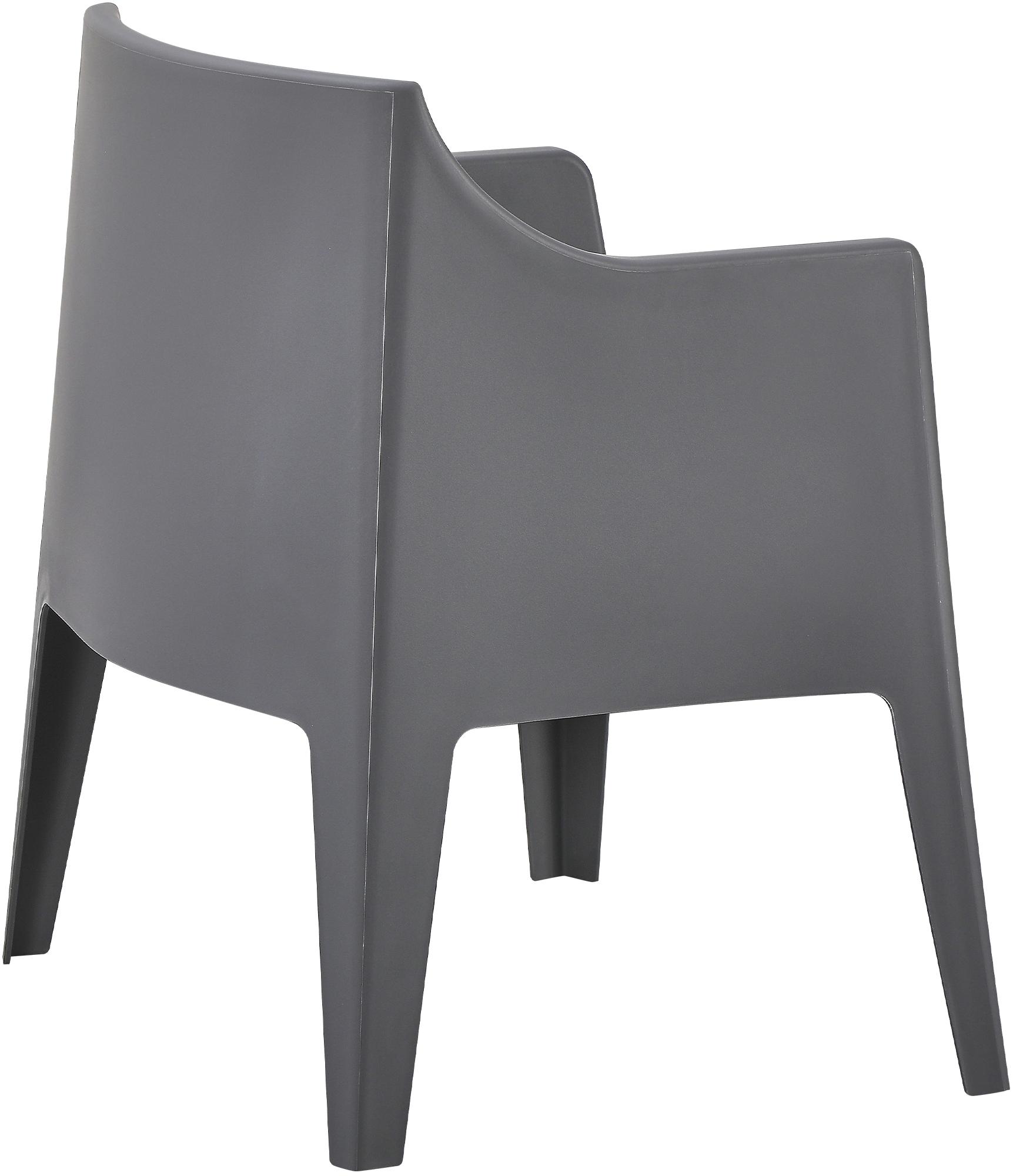 Lot de 6 Chaises de Jardin Bartal Empilables en Polypropylène Résistant aux UV et Intempéries - Fauteuils d'Extérieur Design